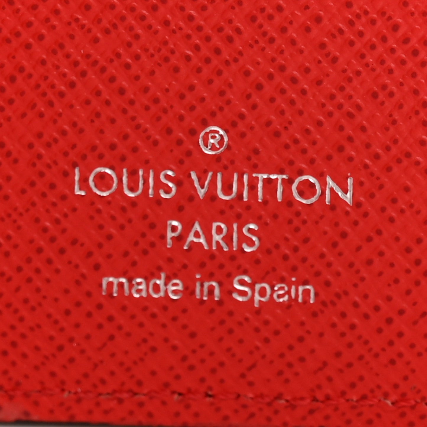 X Supreme Epi Brazza Wallet Red