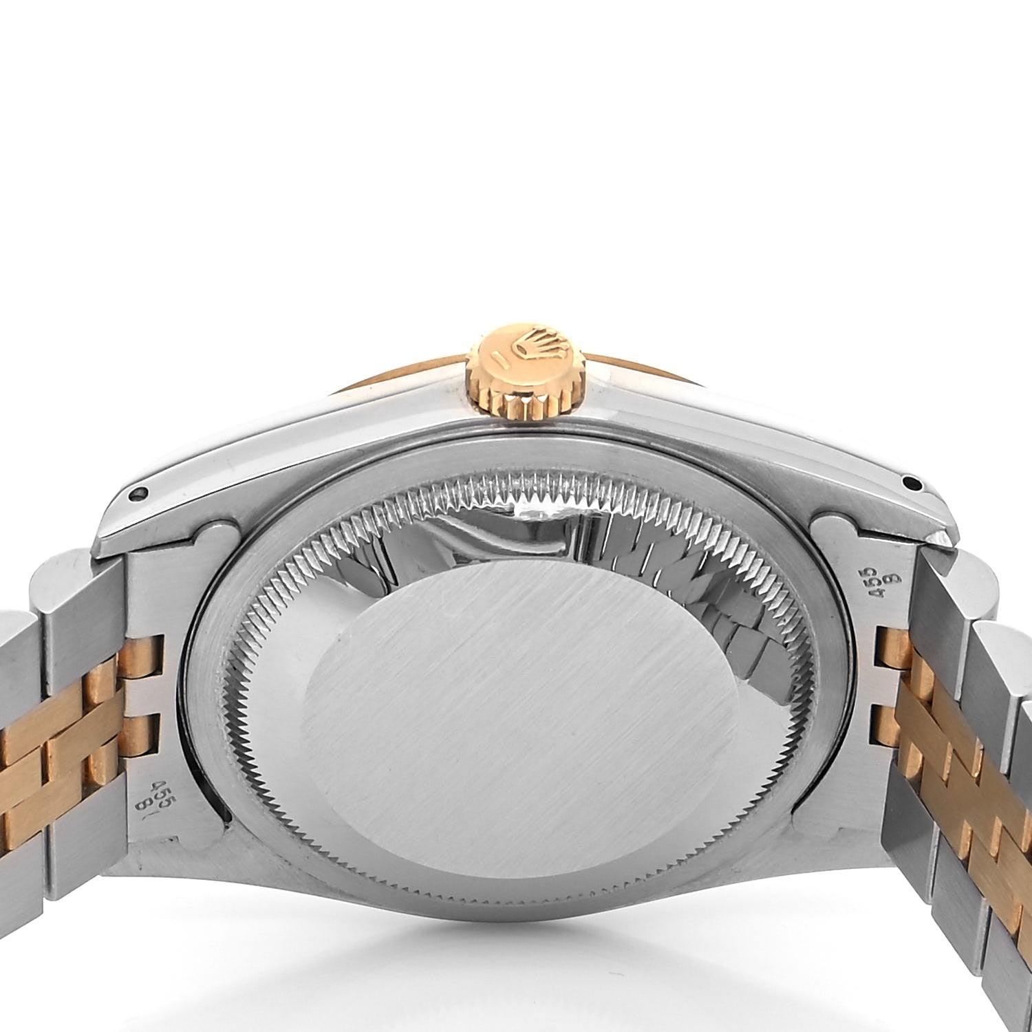 Rolex Stainless Steel 18K Yellow Gold 36mm Oyster Perpetual Datejust Watch Champagne 16233 4 of 4