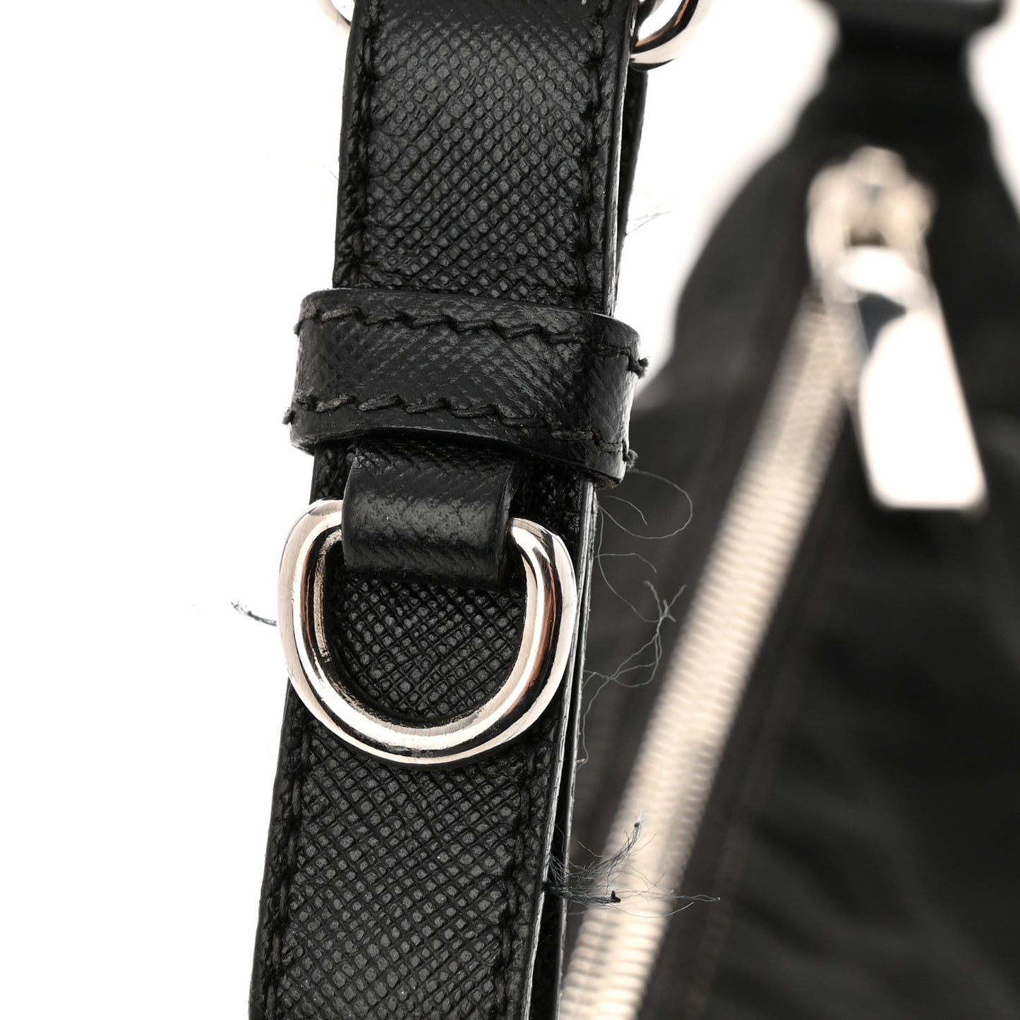 Tessuto Nylon Shoulder Bag Black