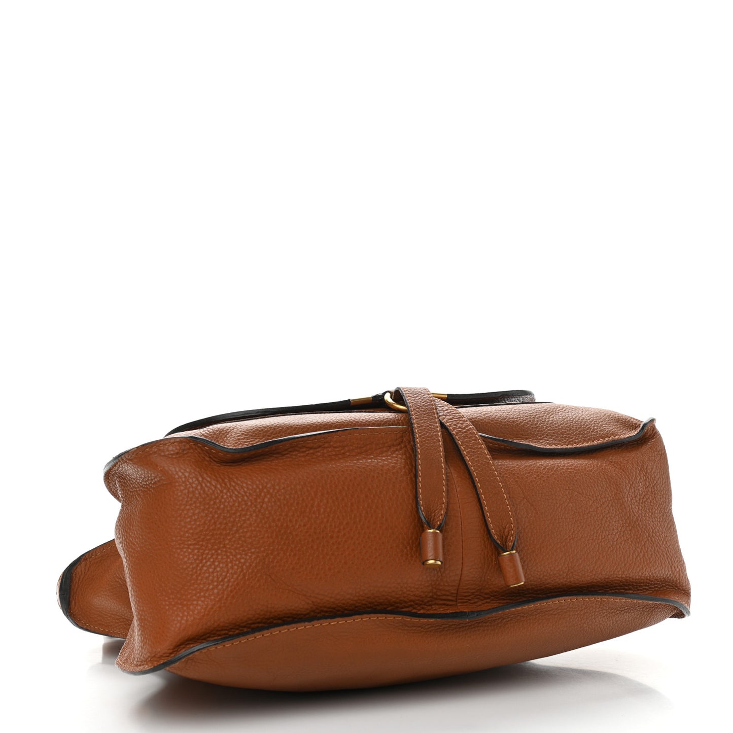 Calfskin Medium Marcie Satchel Tan