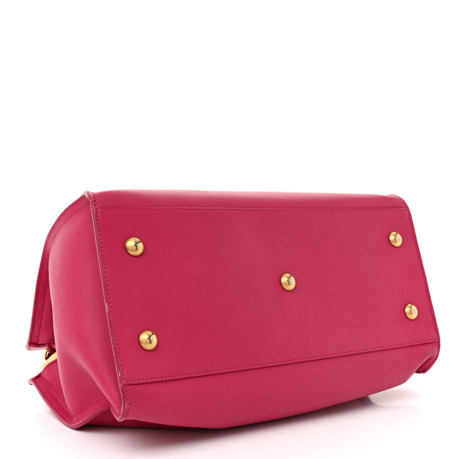 Saint Laurent Calfskin Small Classic Y Cabas Fuchsia 4 of 19