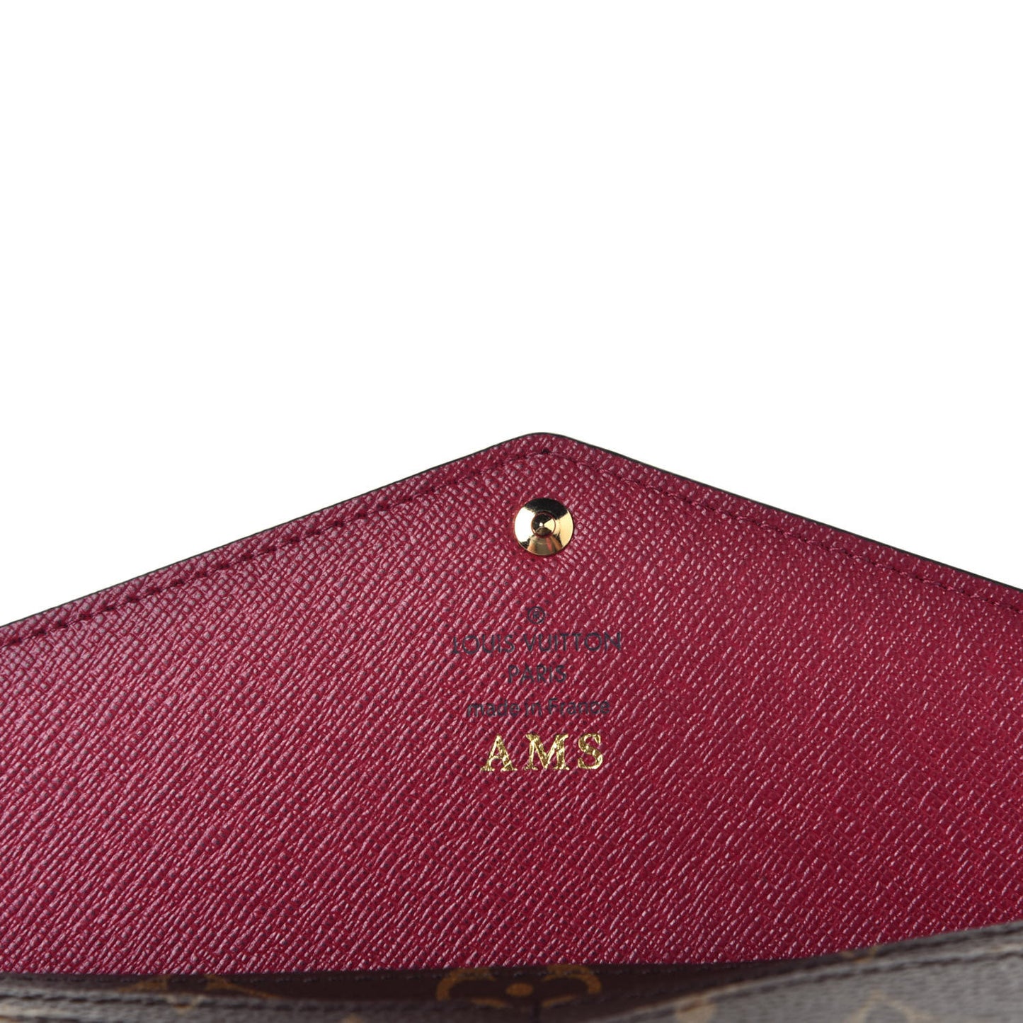 Monogram Sarah Wallet NM Fuchsia