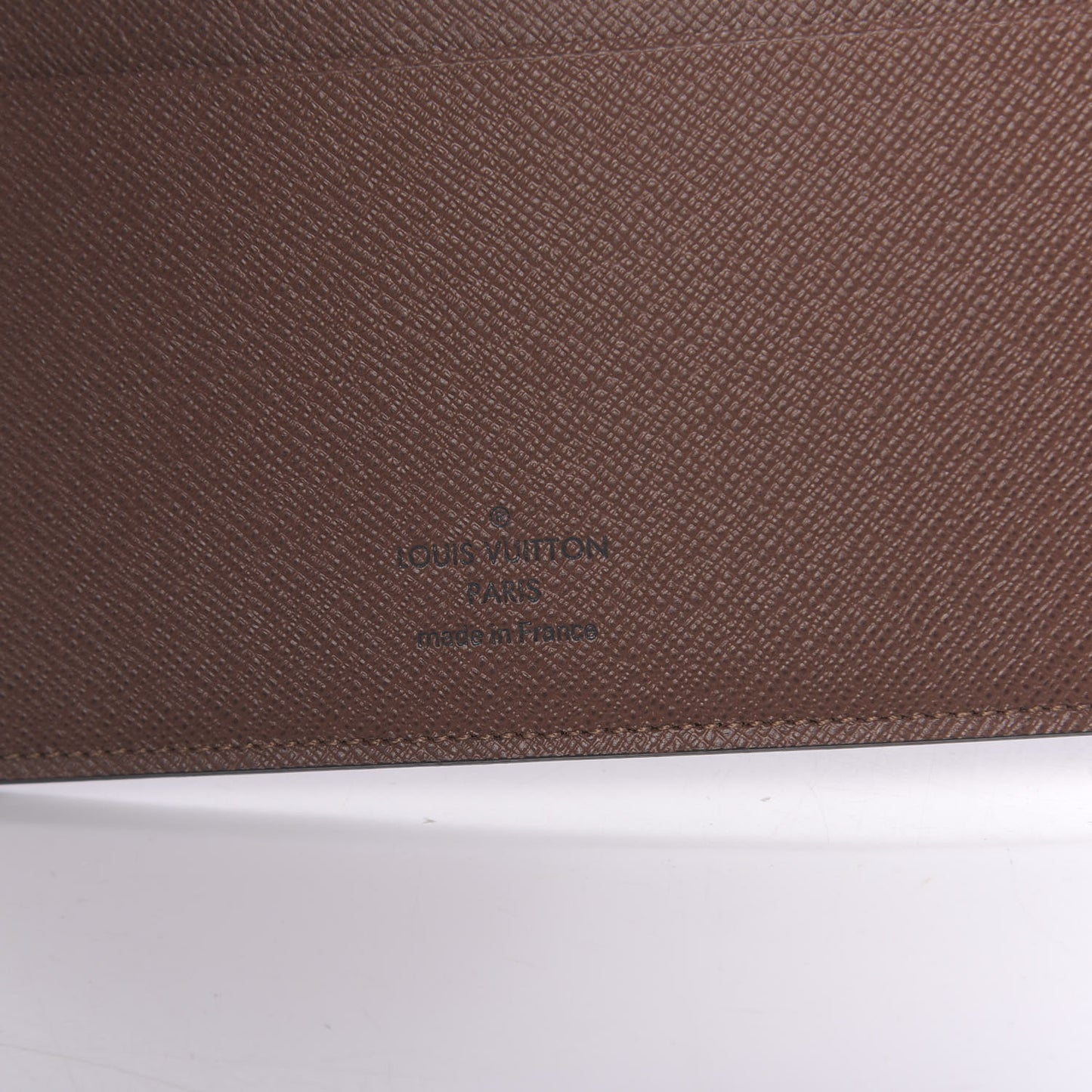 Monogram Desk Agenda Cover