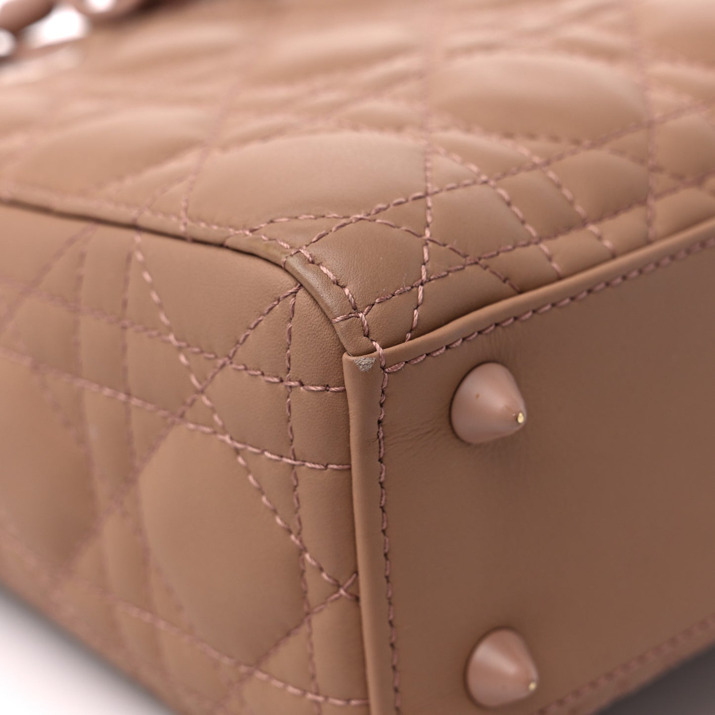 Ultra Matte Calfskin Cannage Small My ABCDior Lady Dior Fard