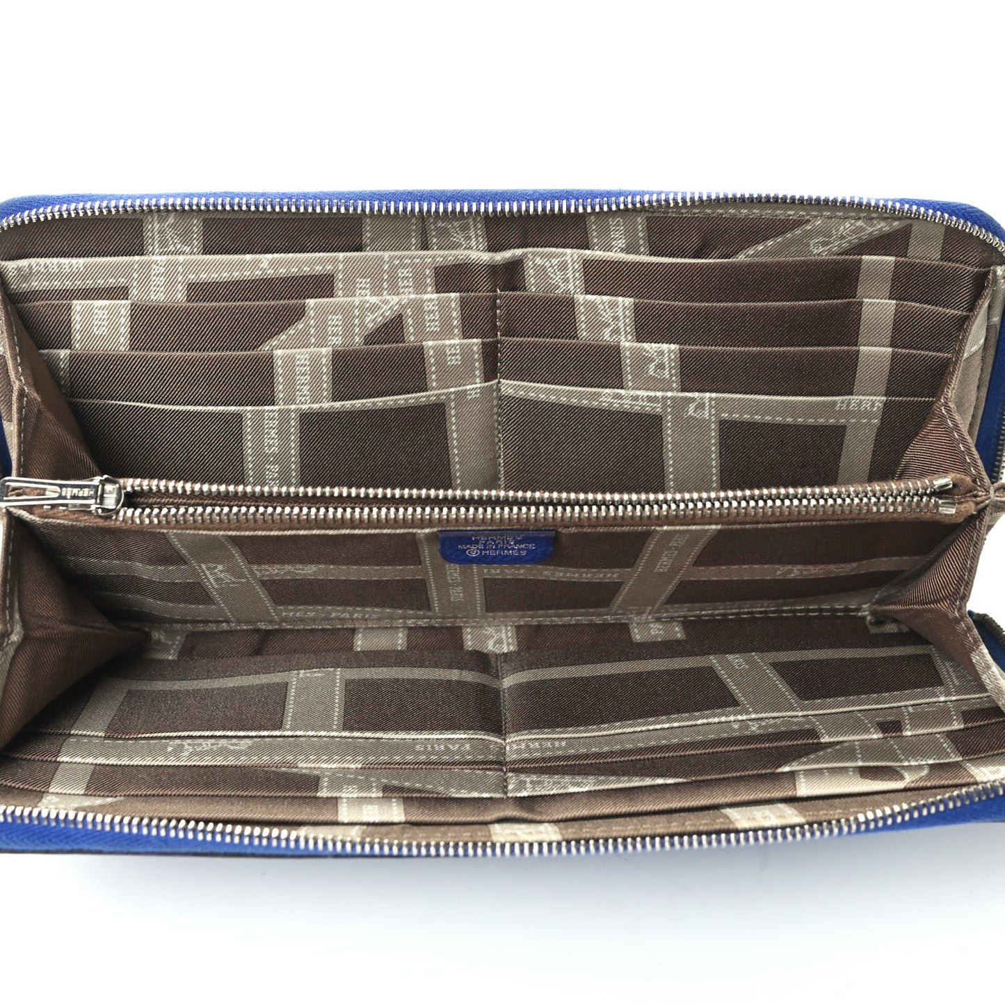 Epsom Silk'In Wallet Bleu Electrique