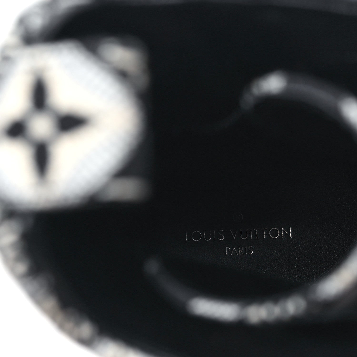 Louis Vuitton Suede Calfskin Jacquard Since 1854 Laureate Platform Desert Boots 40 Black 7 of 8
