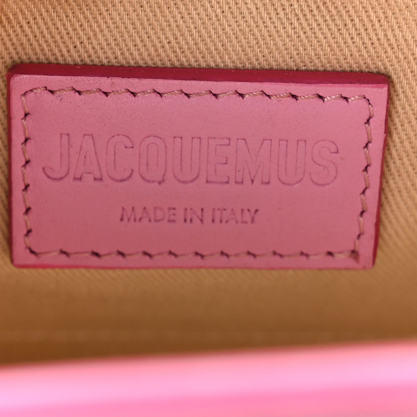 Smooth Calfskin Le Grand Chiquito Light Pink