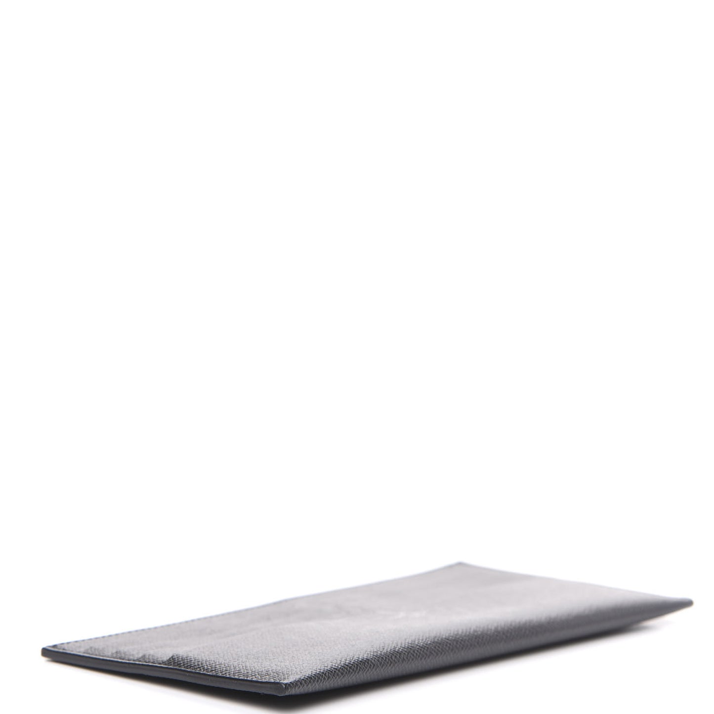 Calfskin Felicie Chain Wallet Card Holder Insert Black