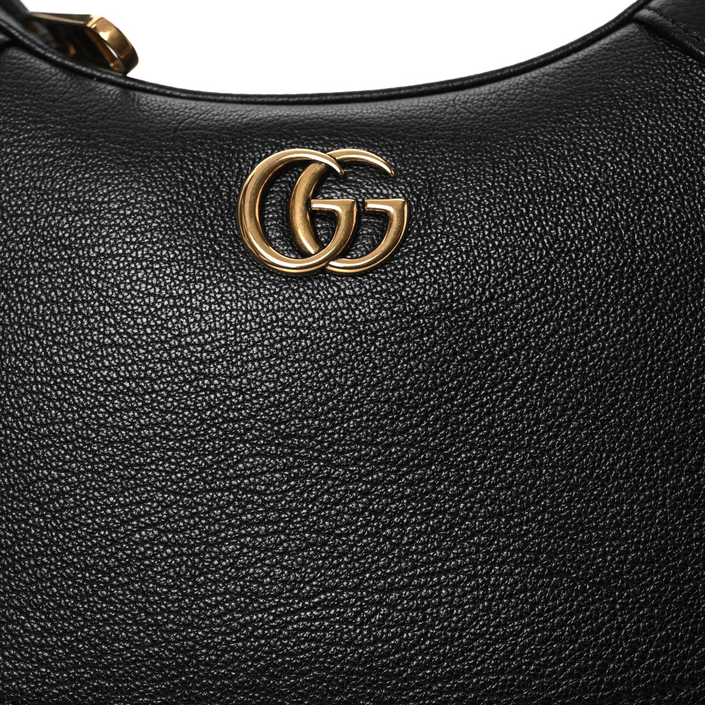 Goatskin Small Aphrodite Shoulder Bag Black