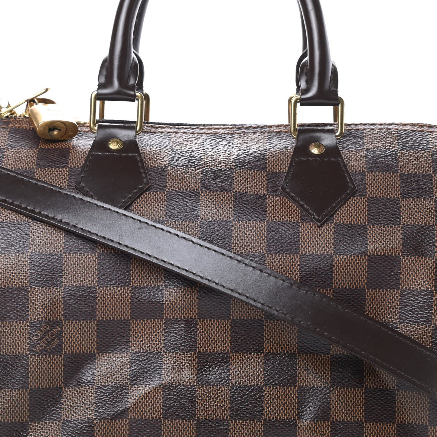 Damier Ebene Speedy Bandouliere 25