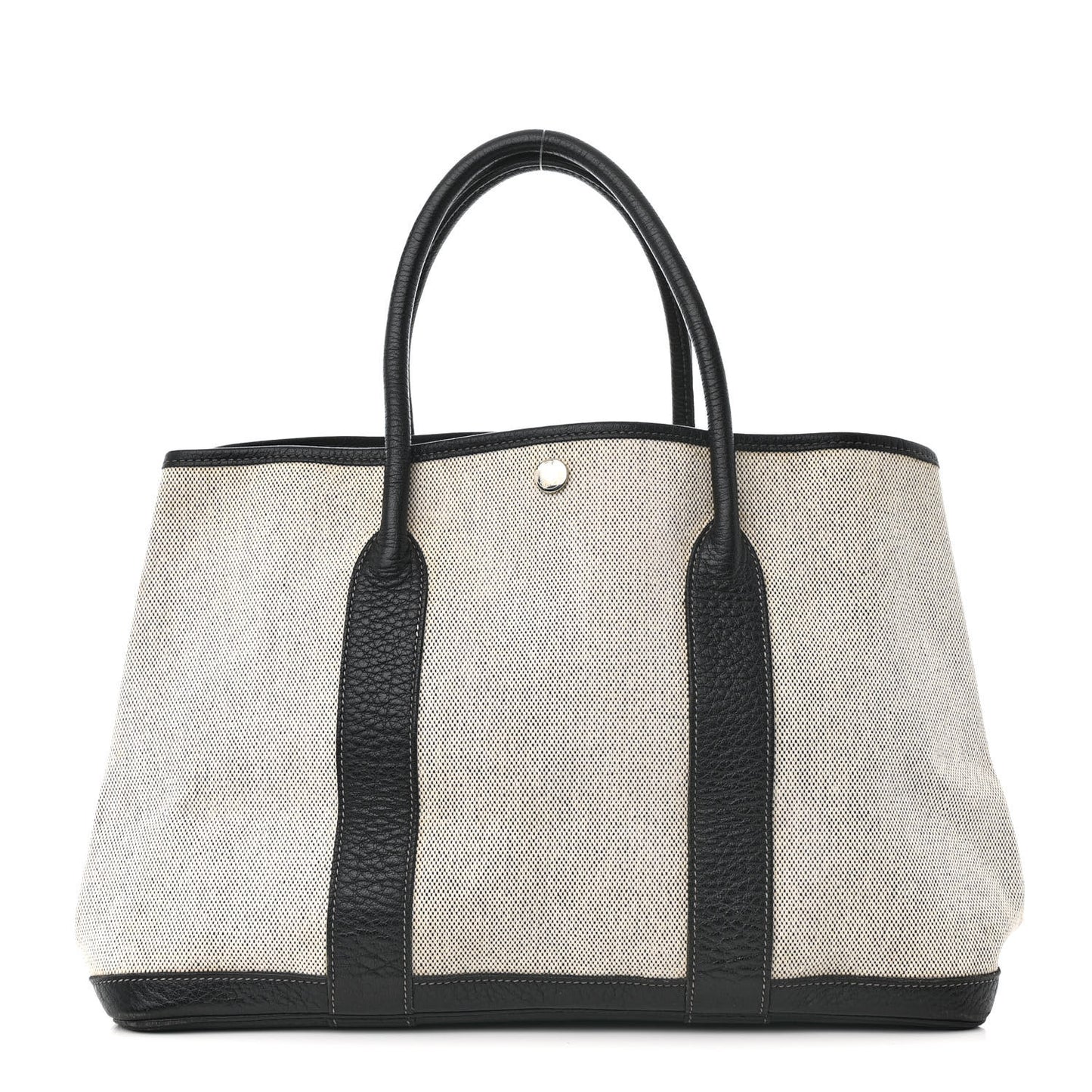 Toile Buffle Skipper Garden Party 36 MM Tote Black
