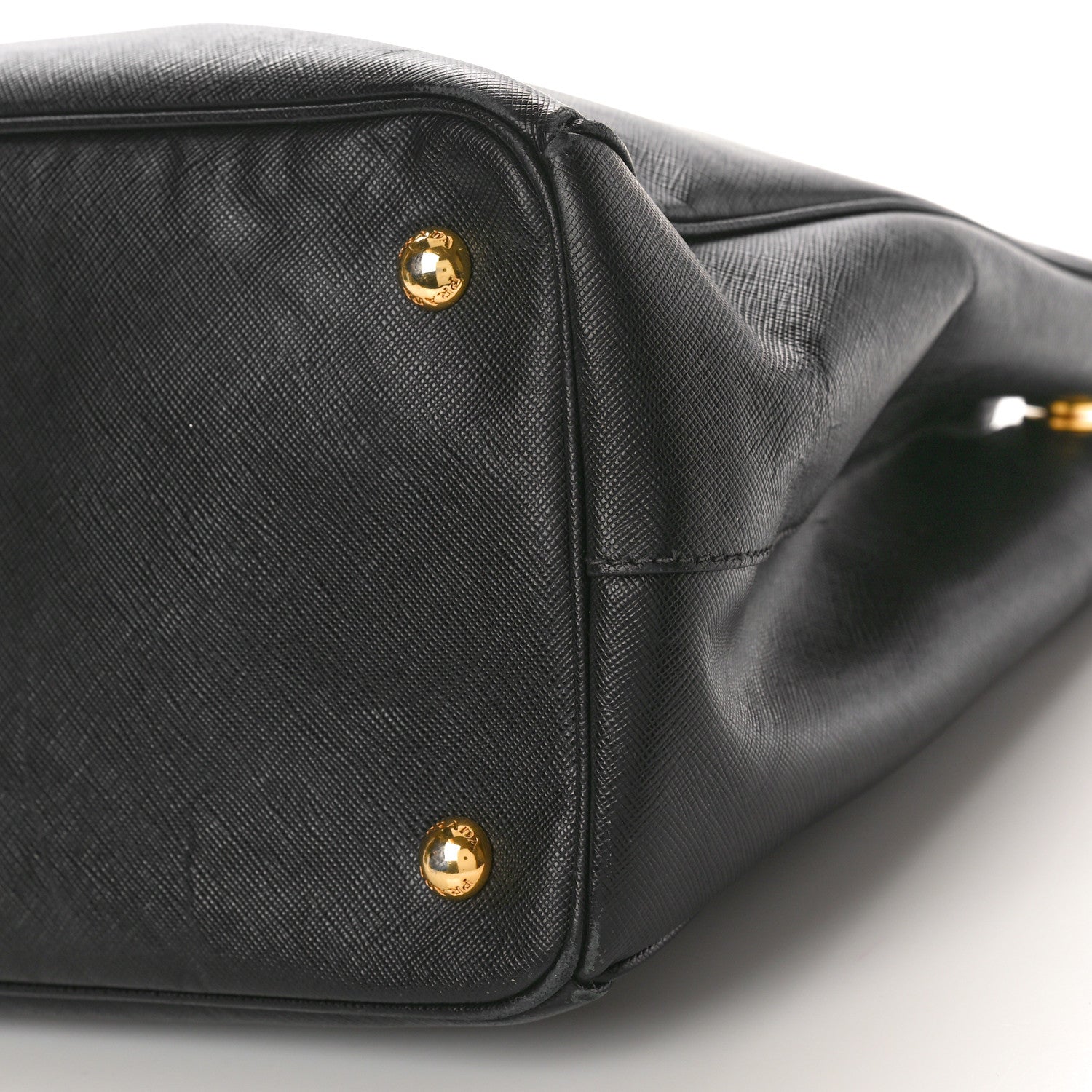 Prada Saffiano Lux Large Galleria Double Zip Tote Black 10 of 11