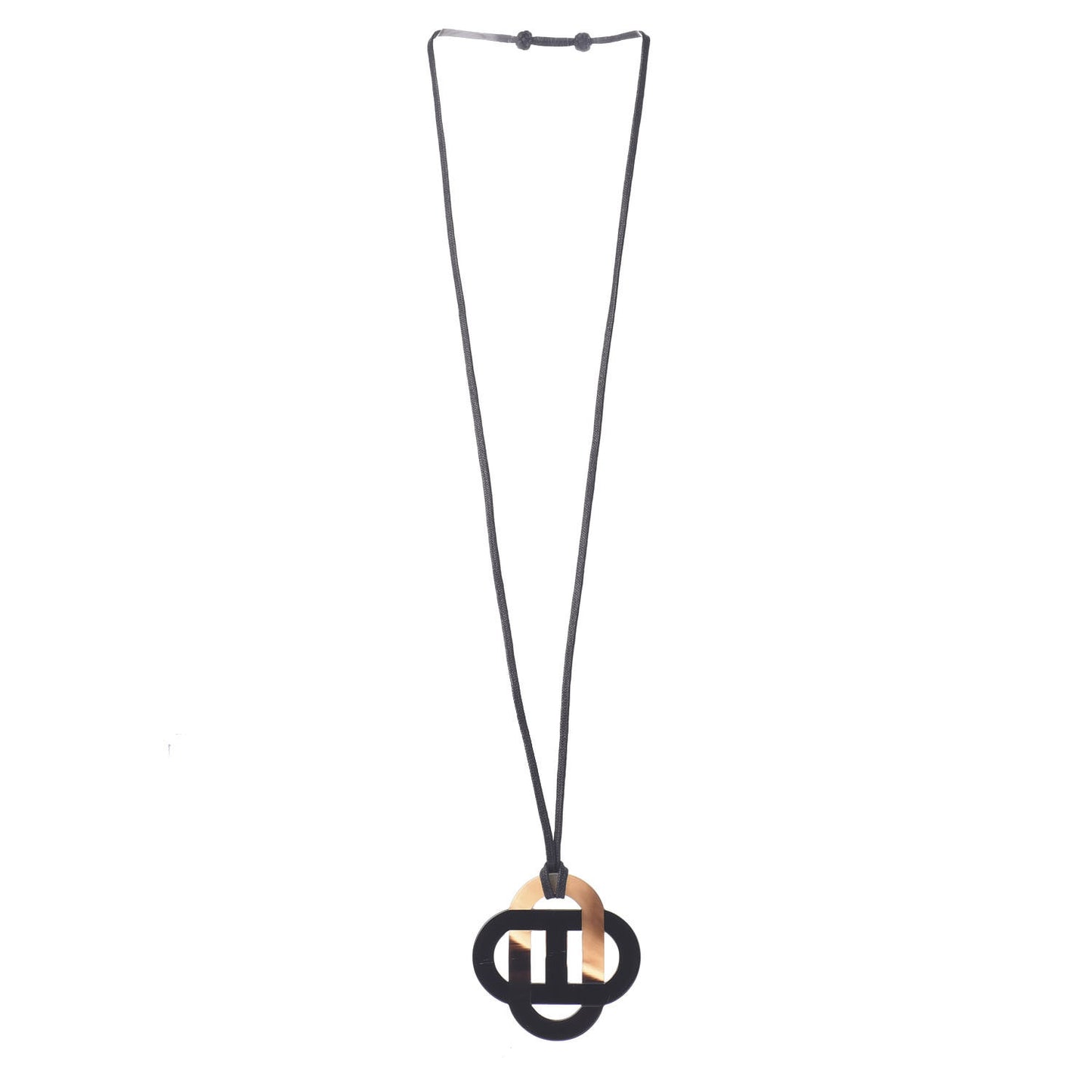Buffalo Horn Isatis Pendant Necklace