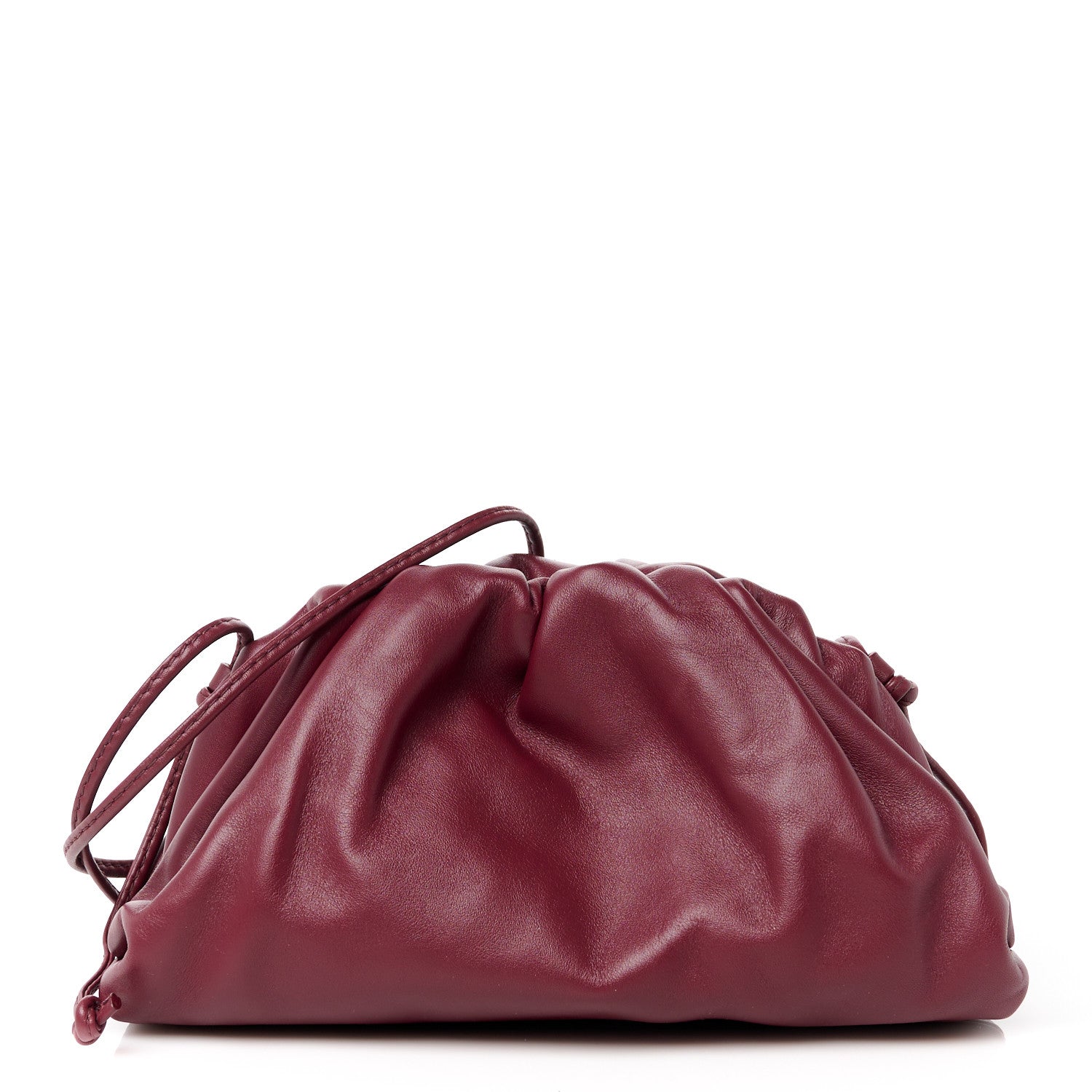 Bottega Veneta Butter Calfskin The Mini Pouch Bordeaux 1 of 11