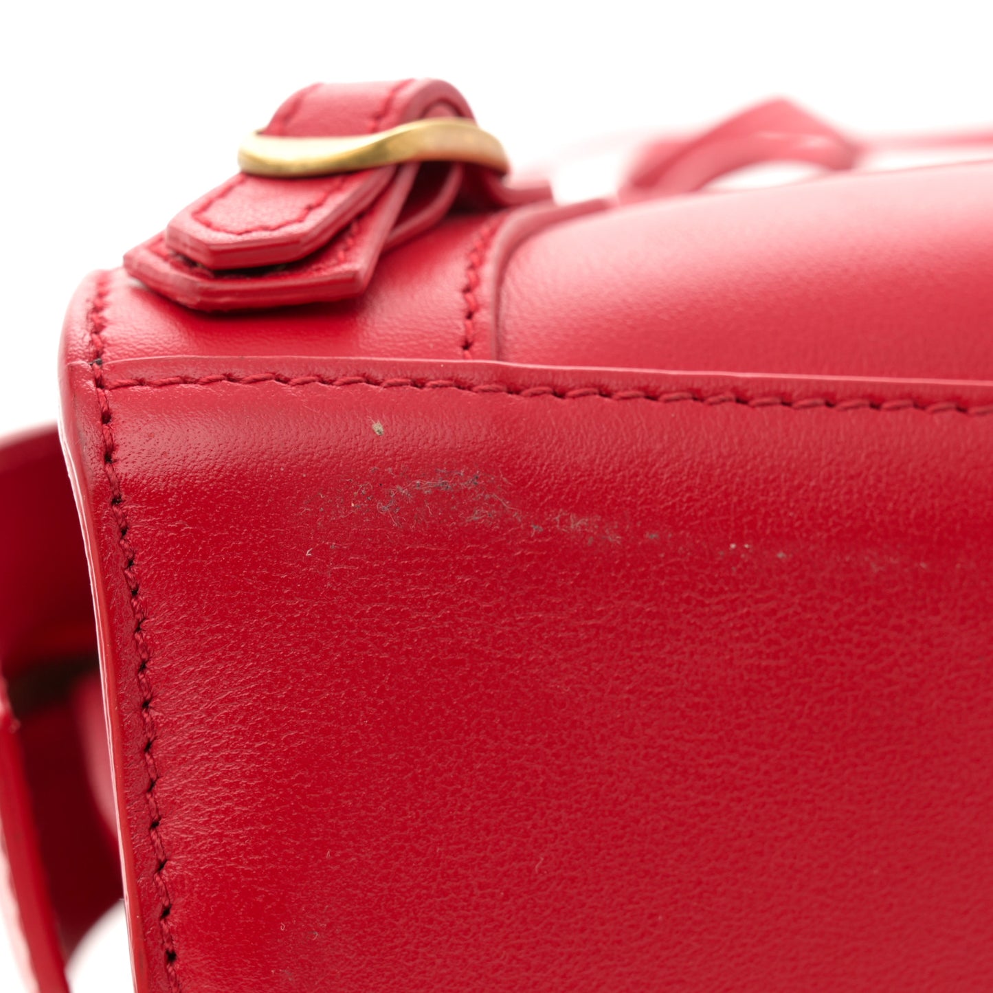 Smooth Calfskin Neo Classic Gold Hardware Mini City Red