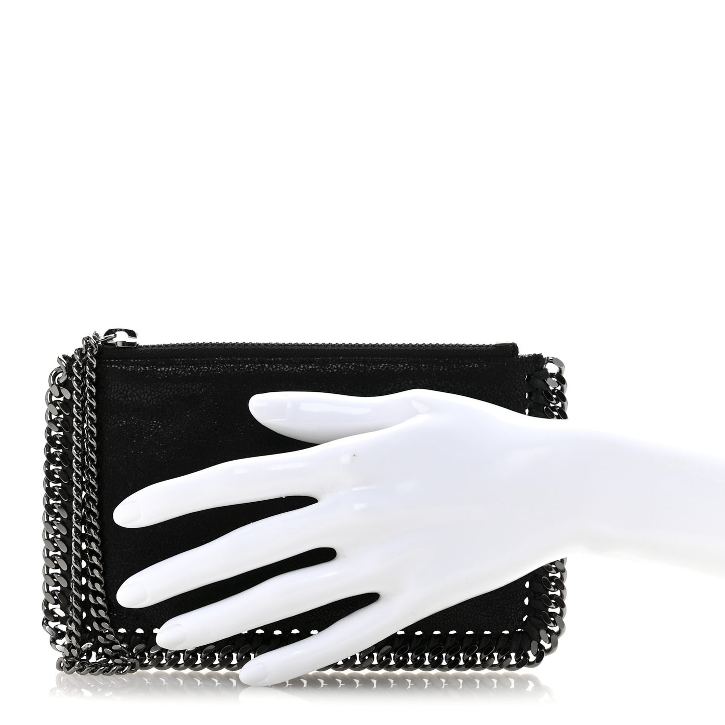 Shaggy Deer Falabella Zip Pouch Black