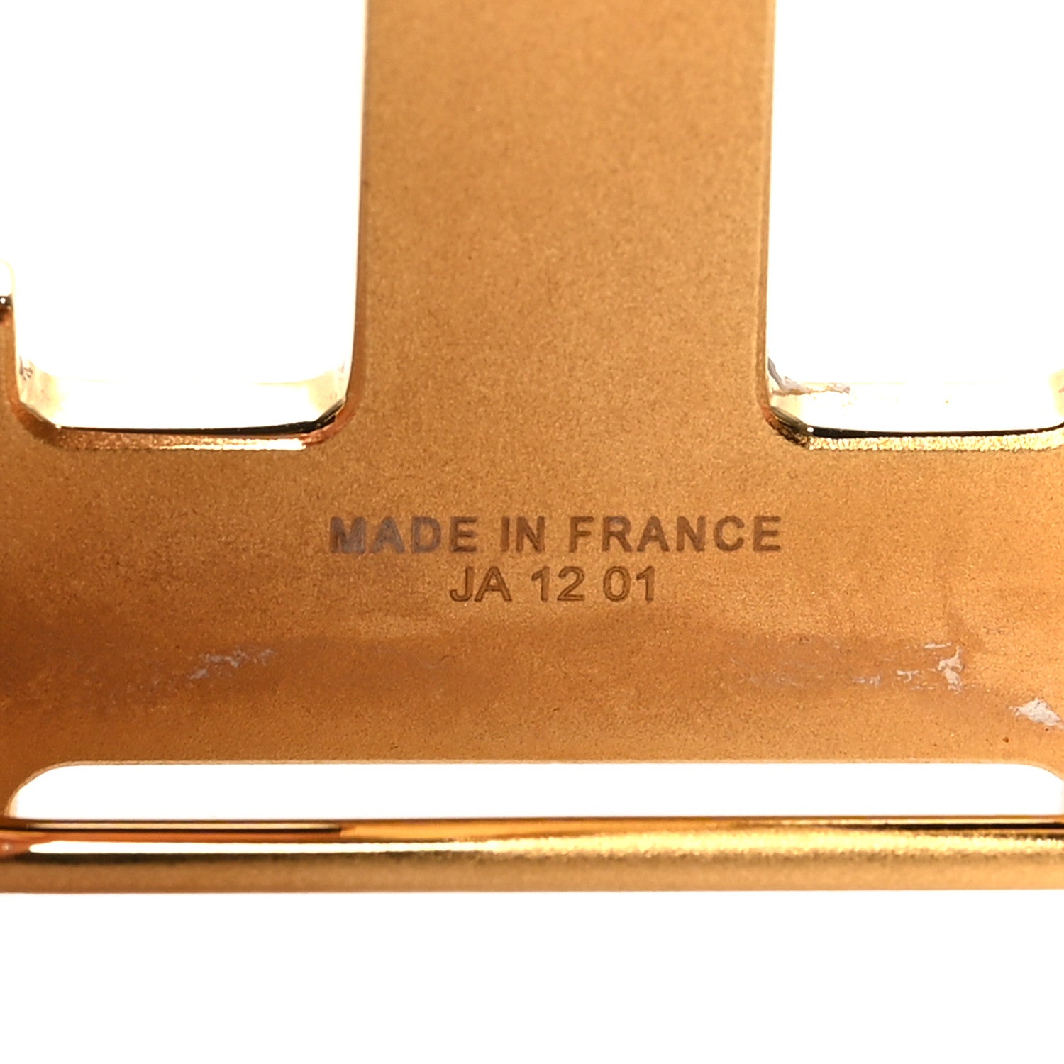 Hermes Box Togo 32mm H Belt 80 Black Gold 4 of 7