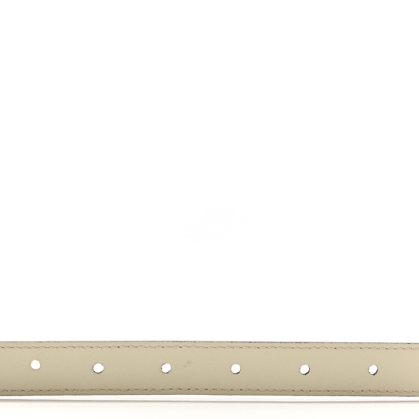 Calfskin Double G 20mm Belt 75 30 Mystic White