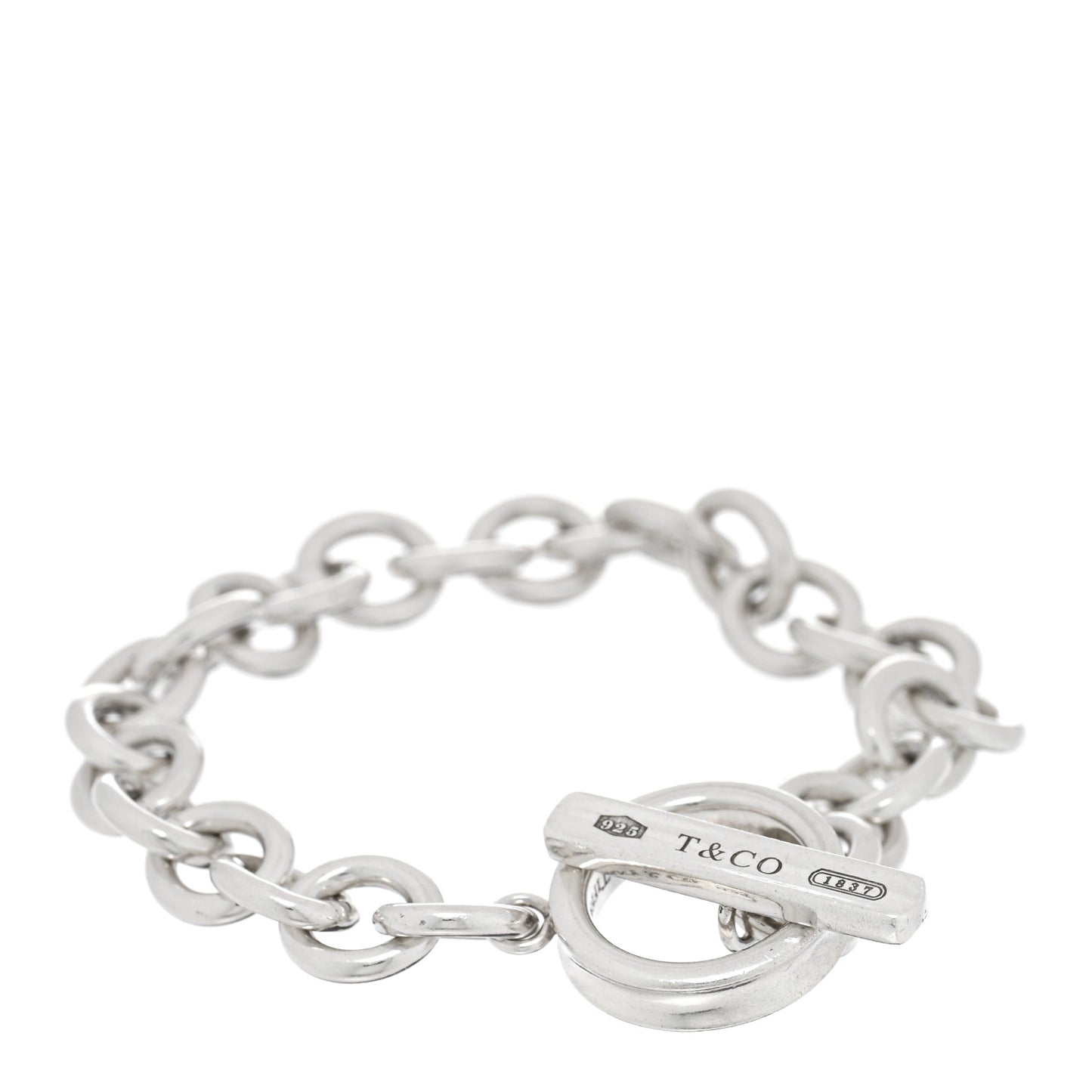 Sterling Silver 1837 Toggle Bracelet