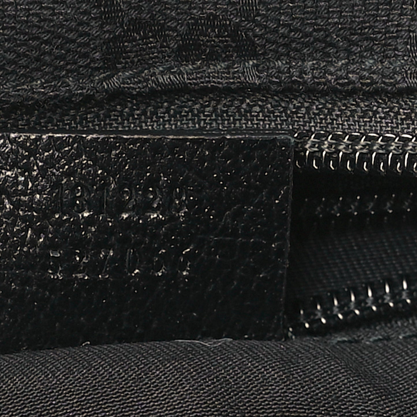 GG Monogram Small Web Handle Bucket Tote Black