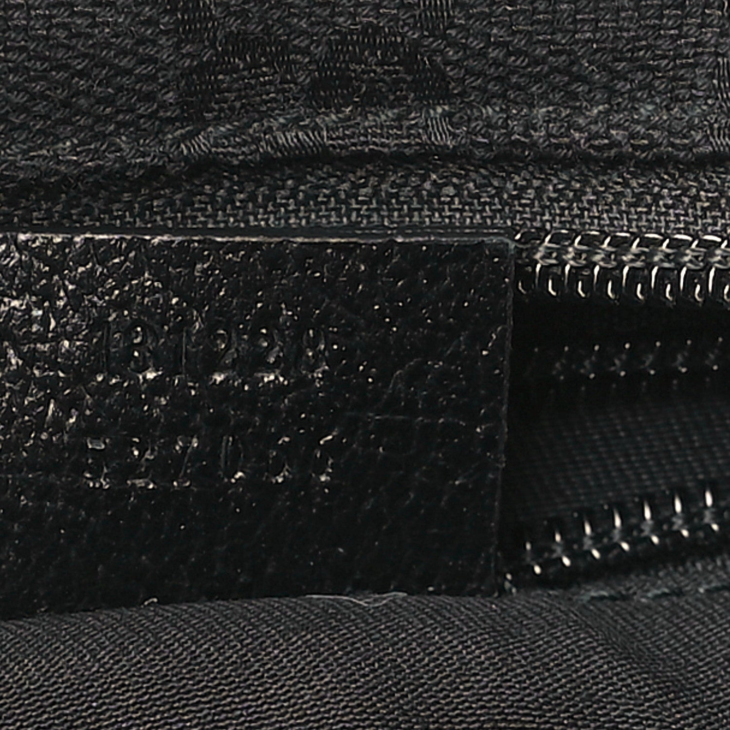 Gucci GG Monogram Small Web Handle Bucket Tote Black 7 of 9