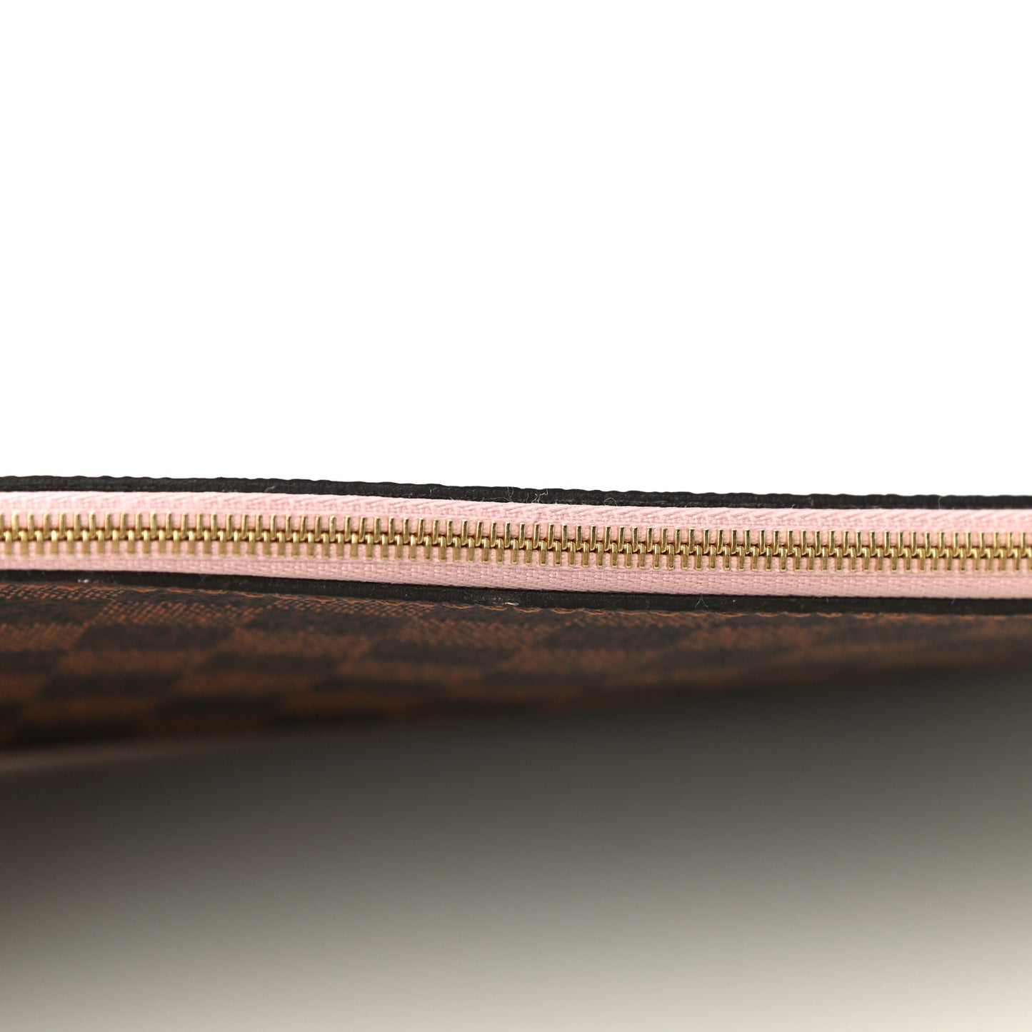 Damier Ebene Neo Neverfull MM Rose Ballerine