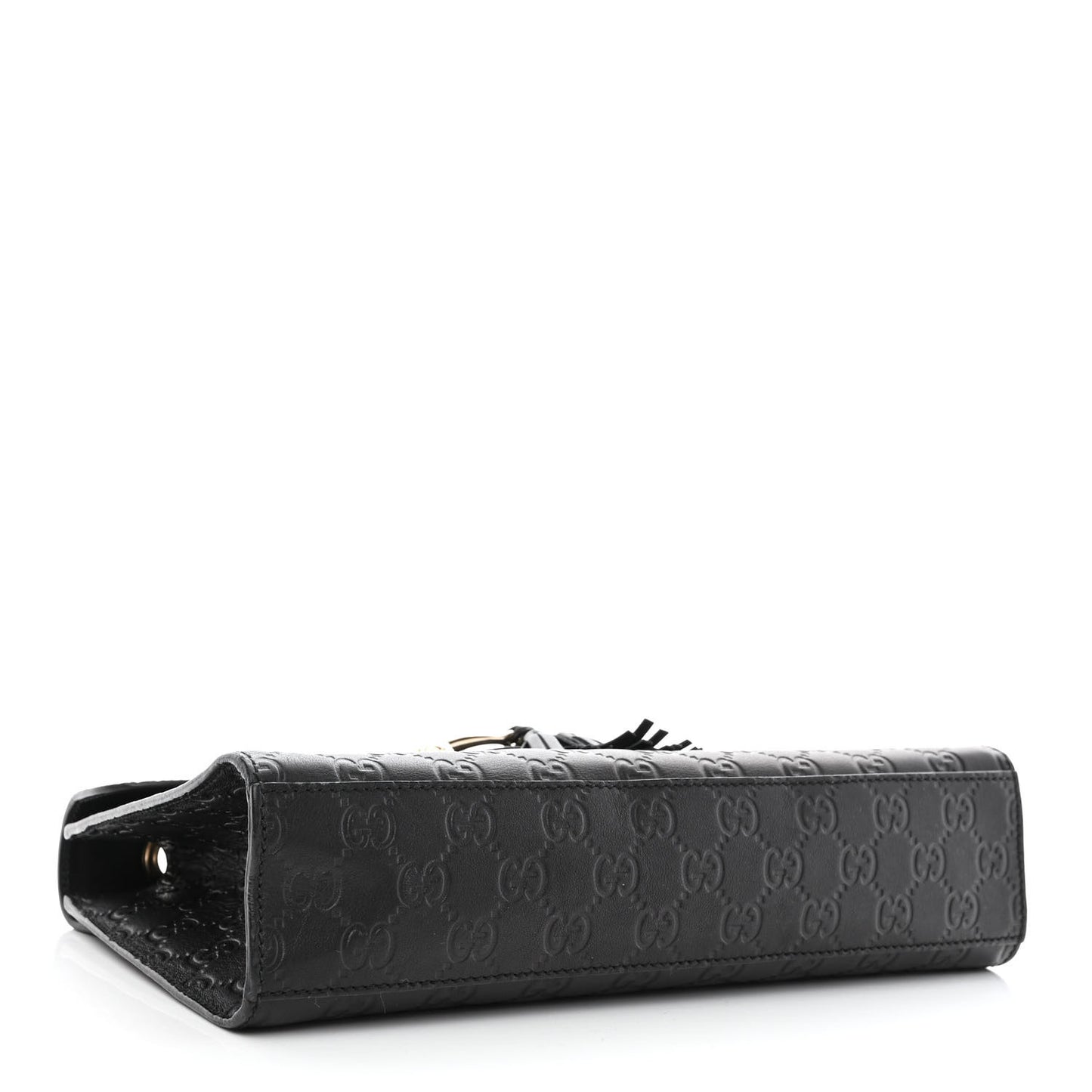 Guccissima Medium Emily Chain Shoulder Bag Black