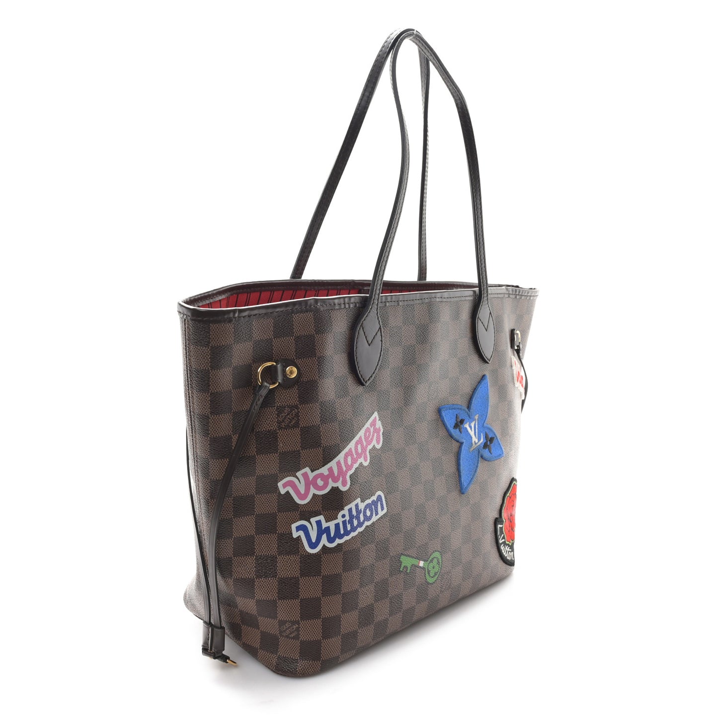 Damier Ebene Travel Stickers Neo Neverfull MM