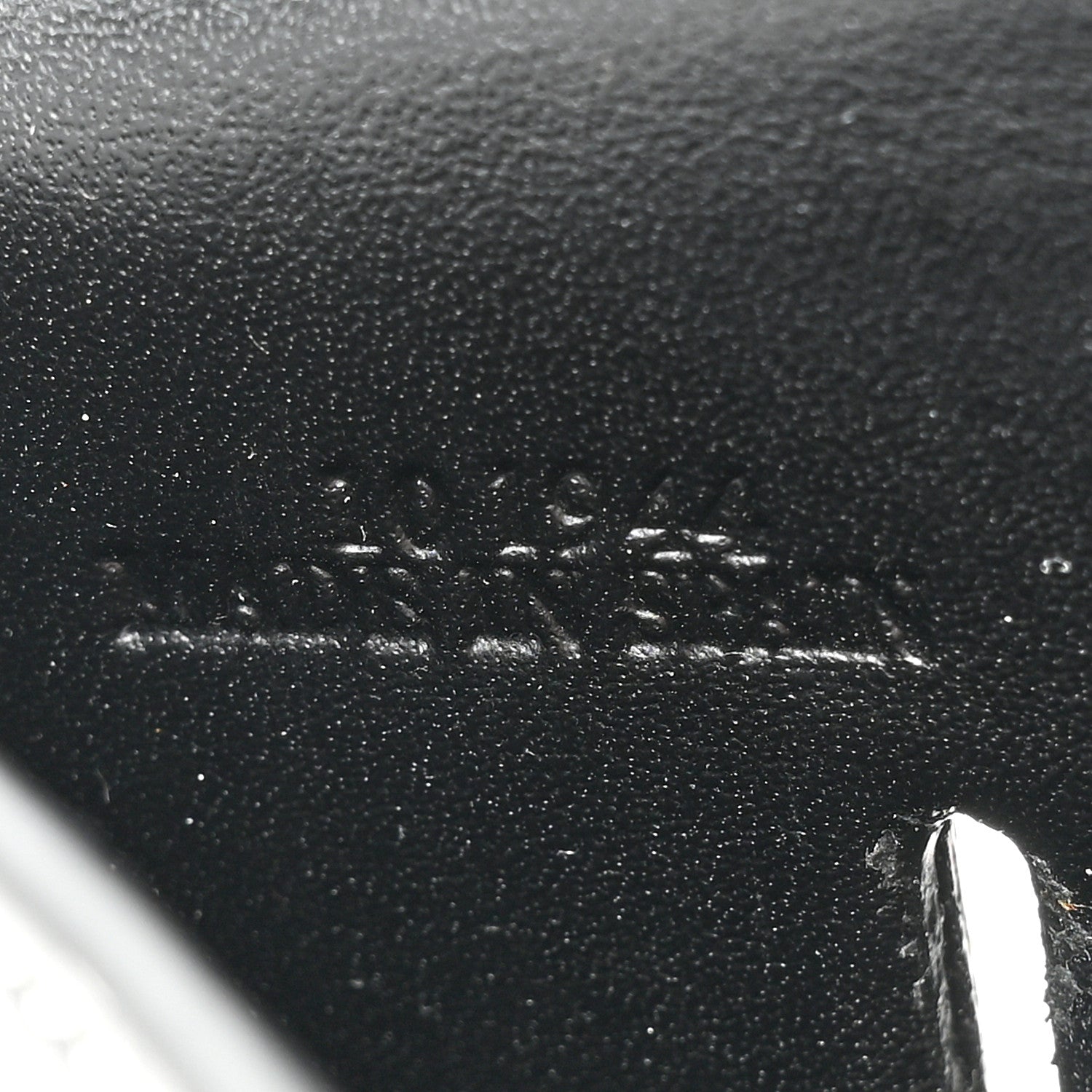 Loewe Soft Calfskin Heel Bag Black Soft White 7 of 10