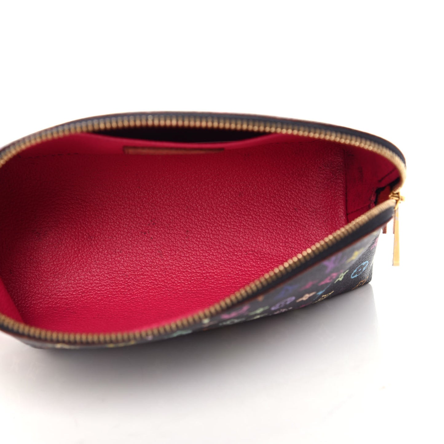 Monogram Multicolor Cosmetic Pouch Black Grenade