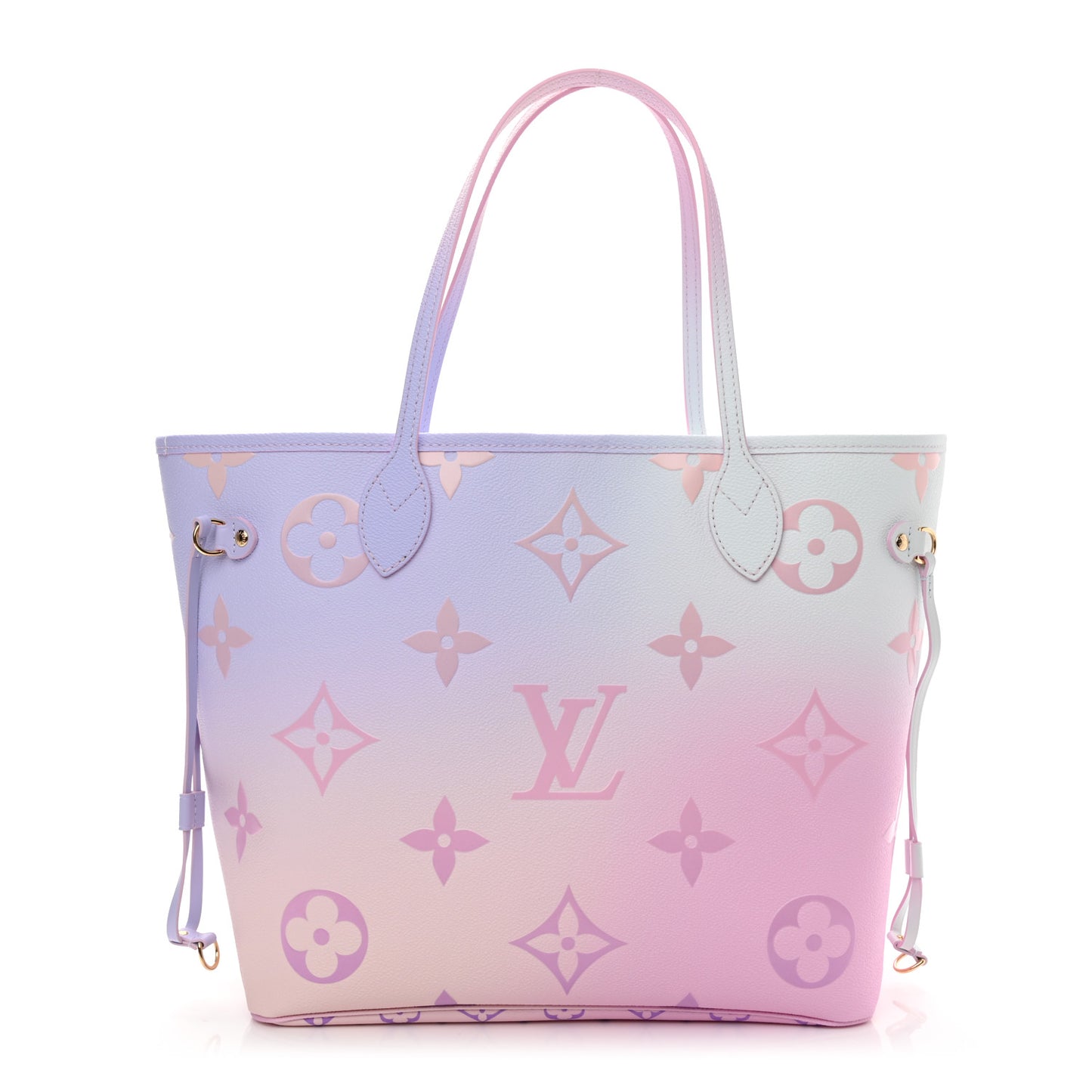 Monogram Giant Spring In The City Neverfull MM Sunrise Pastel