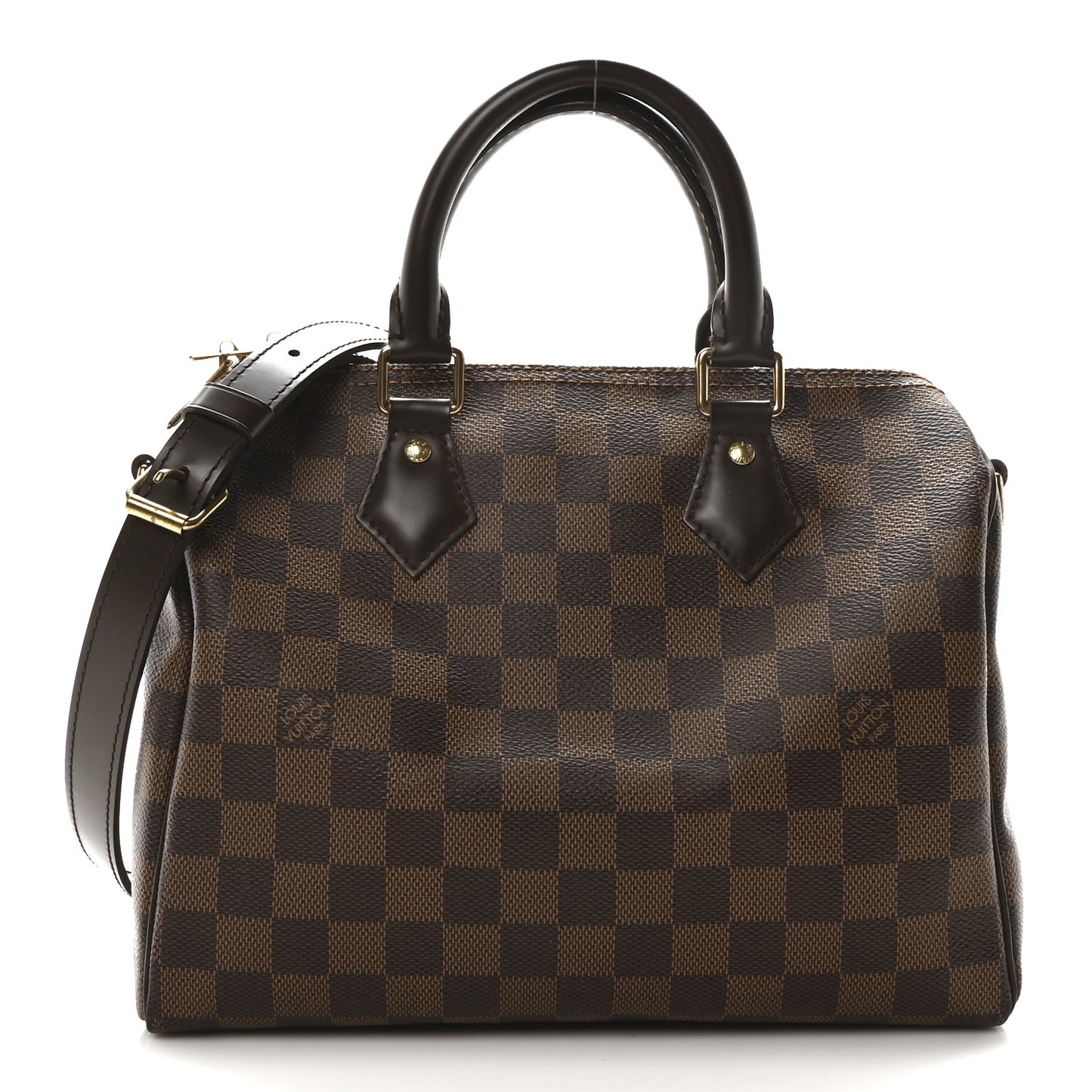 Damier Ebene Speedy Bandouliere 25