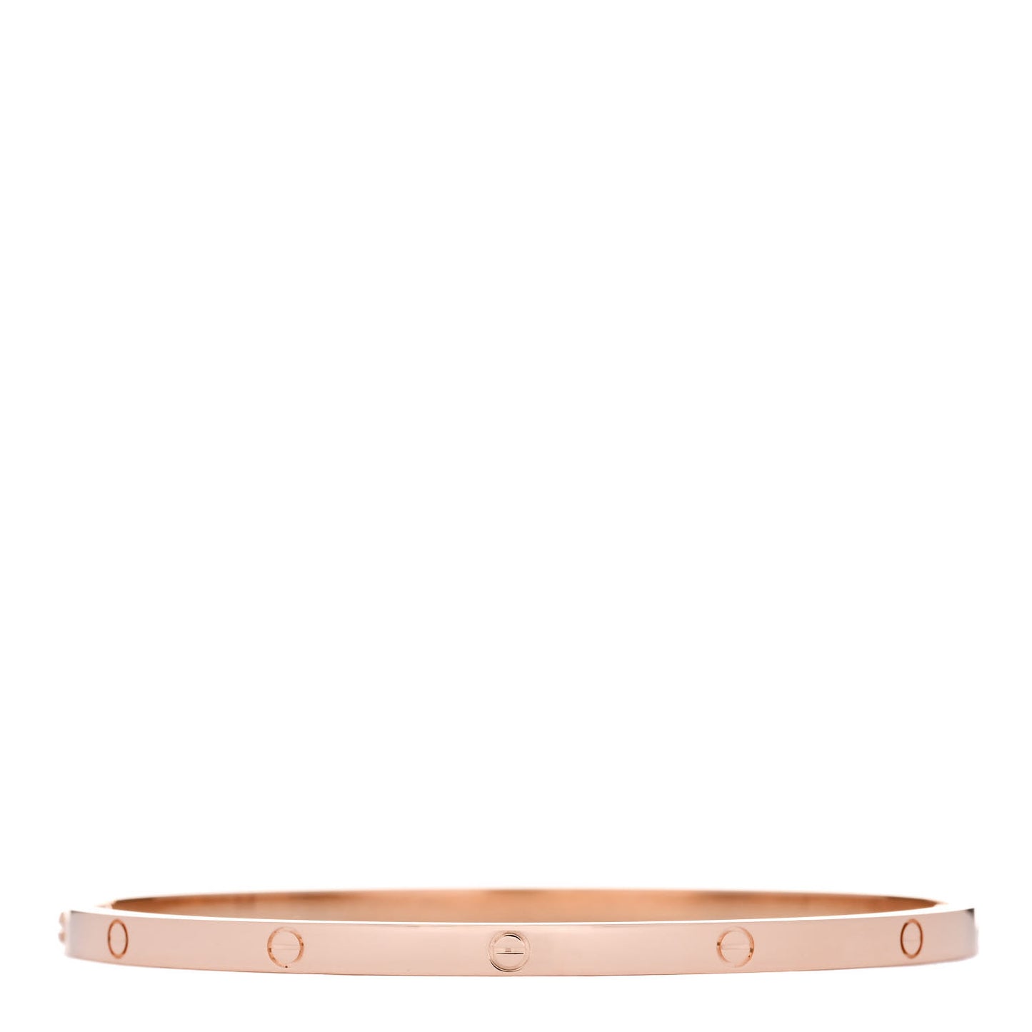 18K Pink Gold Small LOVE Bracelet 19