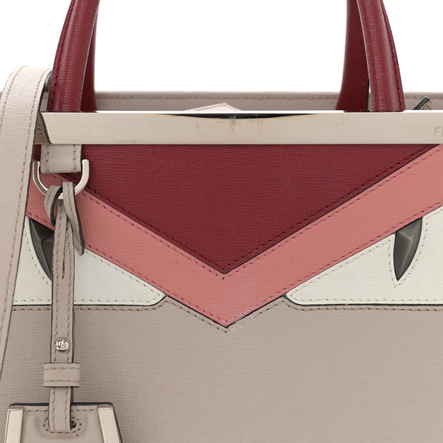 Vitello Elite Monster Petite 2Jours Tote Polvere Ribes Multicolor