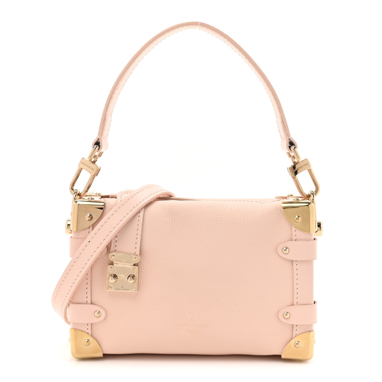 Louis Vuitton Calfskin Side Trunk PM Pink Pearl 1 of 9