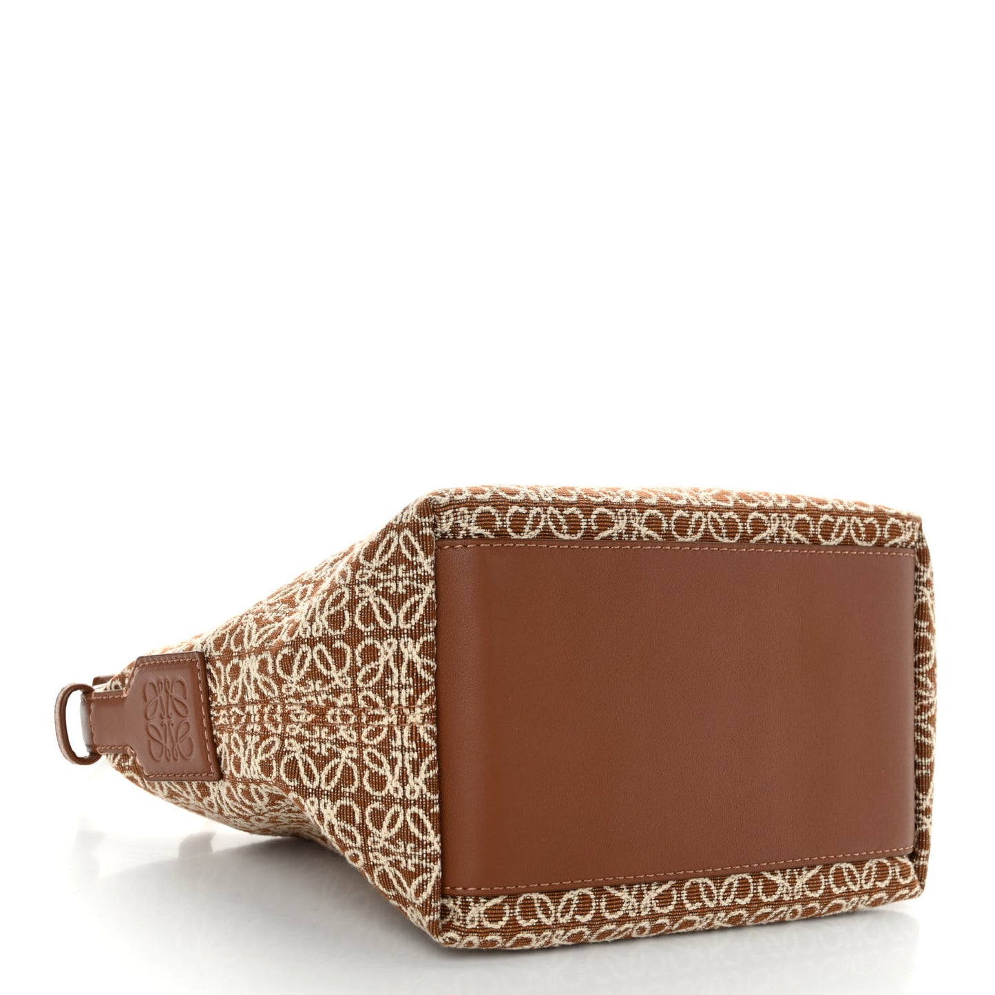 Jacquard Anagram Calfskin Small Cubi Bag Tan Pecan