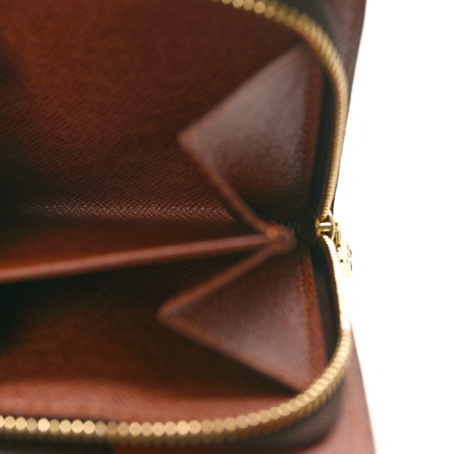 Monogram Compact Zippe Zipped Wallet