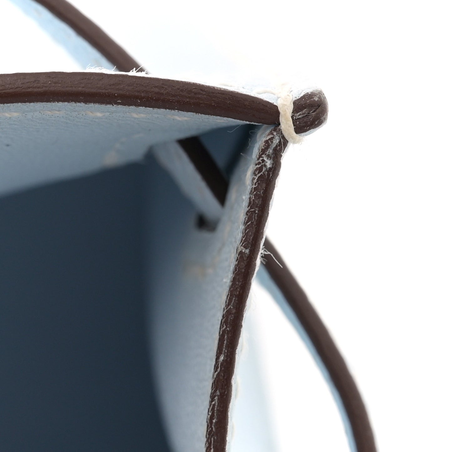 Epsom Mini Kelly Sellier 20 Bleu Brume