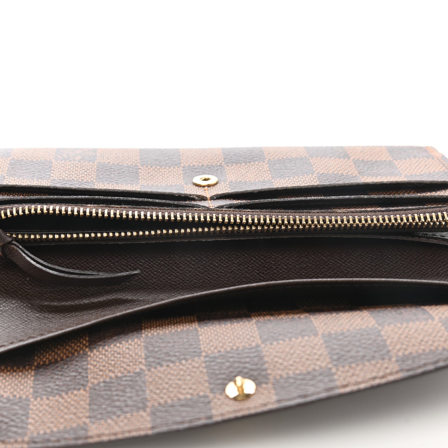 Louis Vuitton Damier Ebene Emilie Wallet 7 of 7