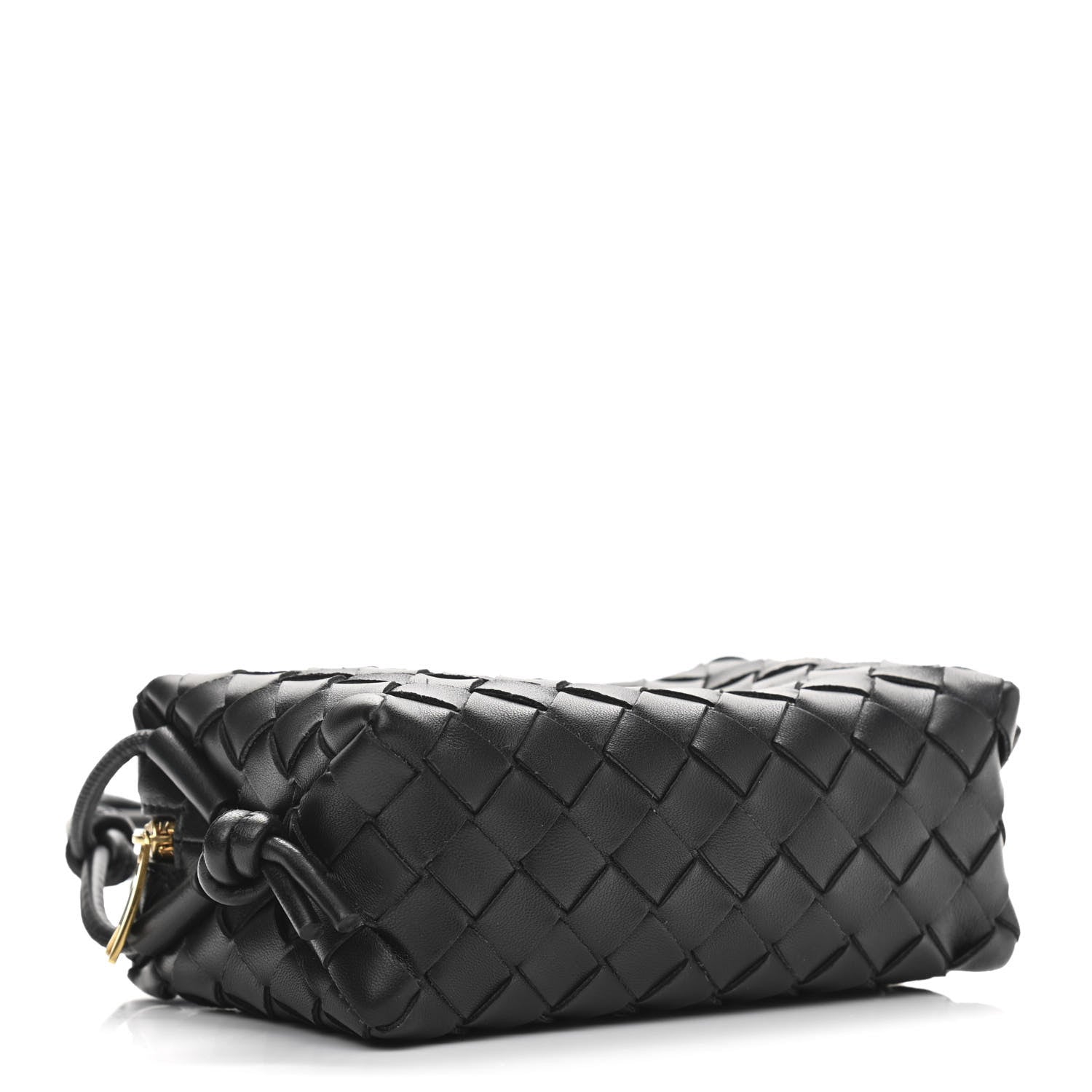 Bottega Veneta Nappa Intrecciato Mini Loop Camera Bag Black 4 of 9