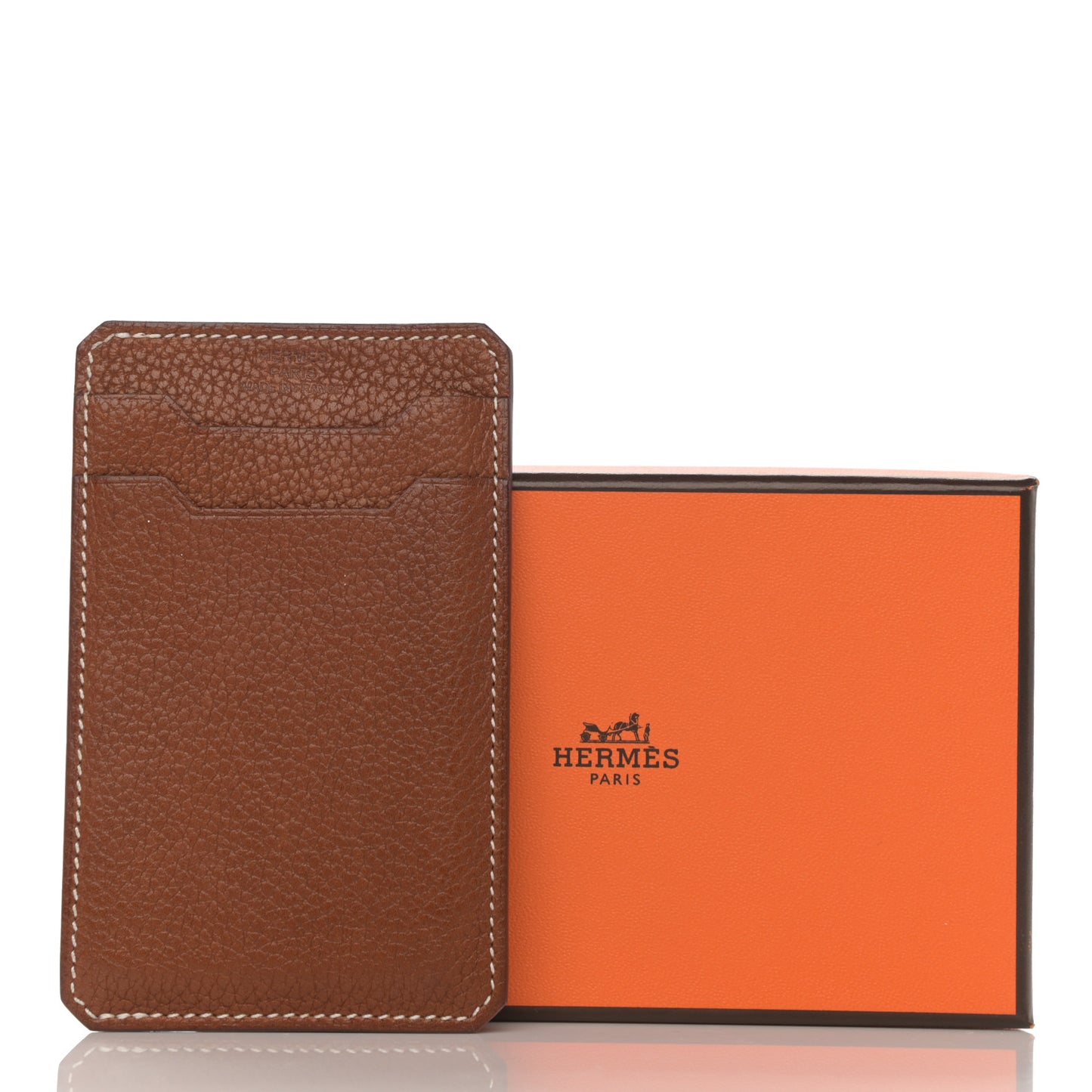 Barenia Faubourg City 3CC Card Holder Fauve