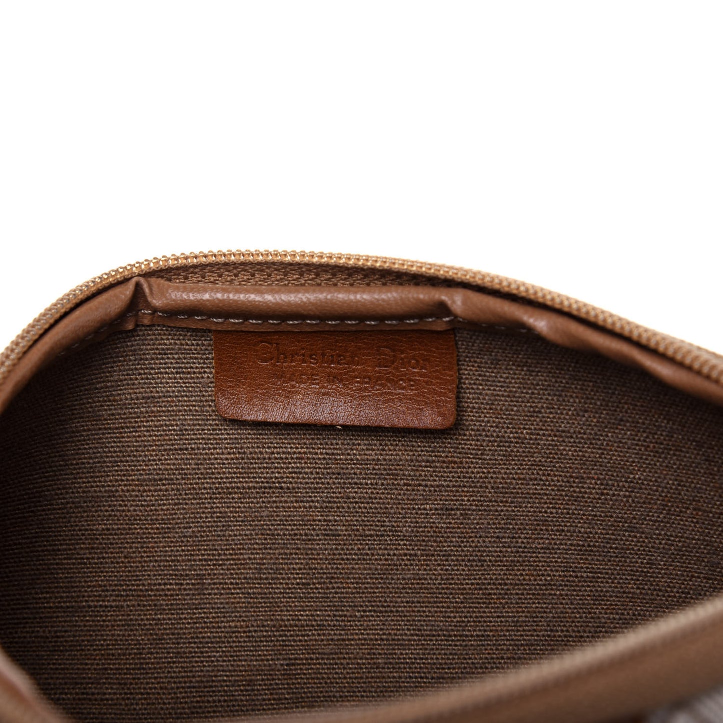 Honeycomb Cosmetic Case Brown