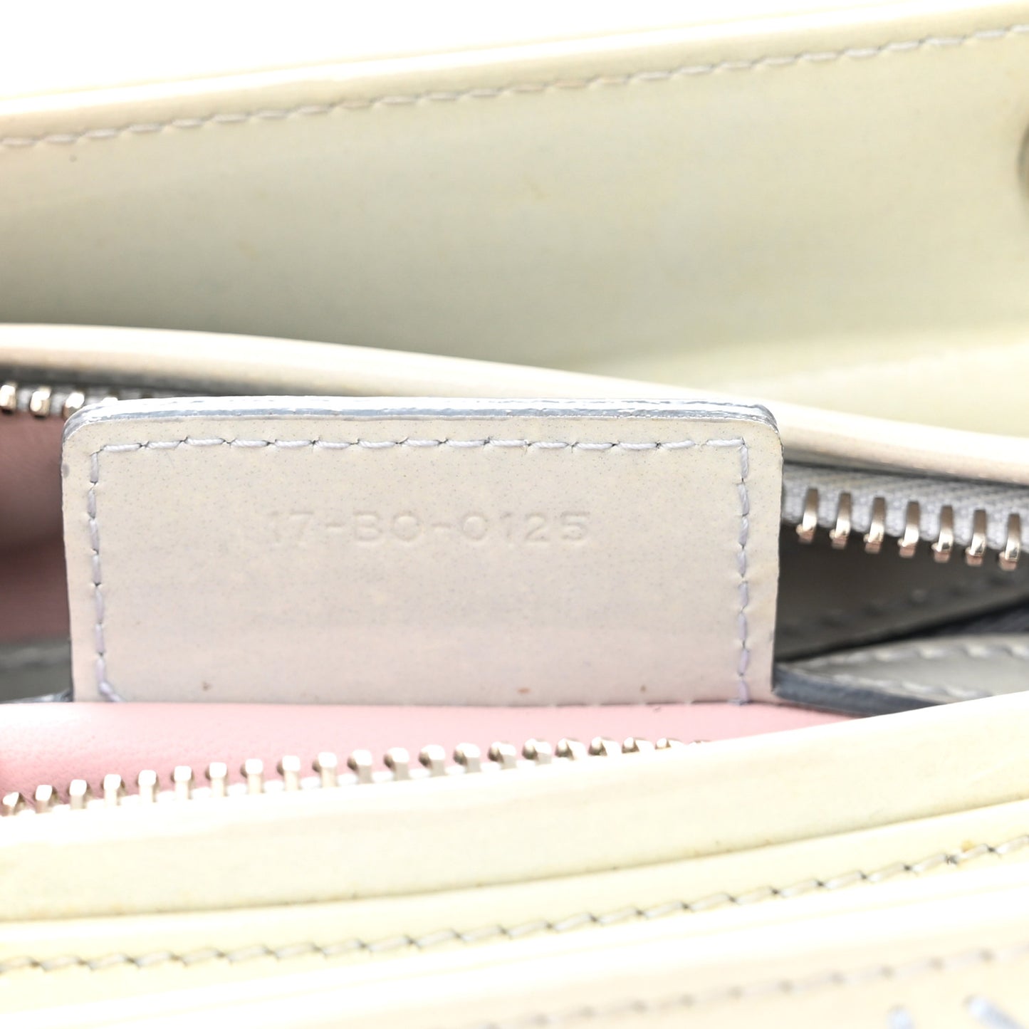 Patent Cannage Gradient Medium Lady Dior Blue Coral