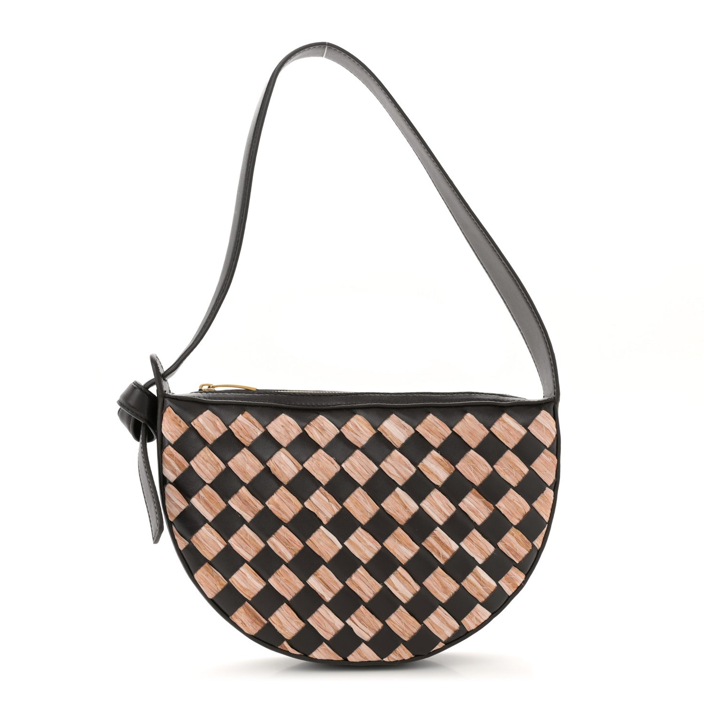 Nappa Raffia Intrecciato Sunrise Fondant Natural