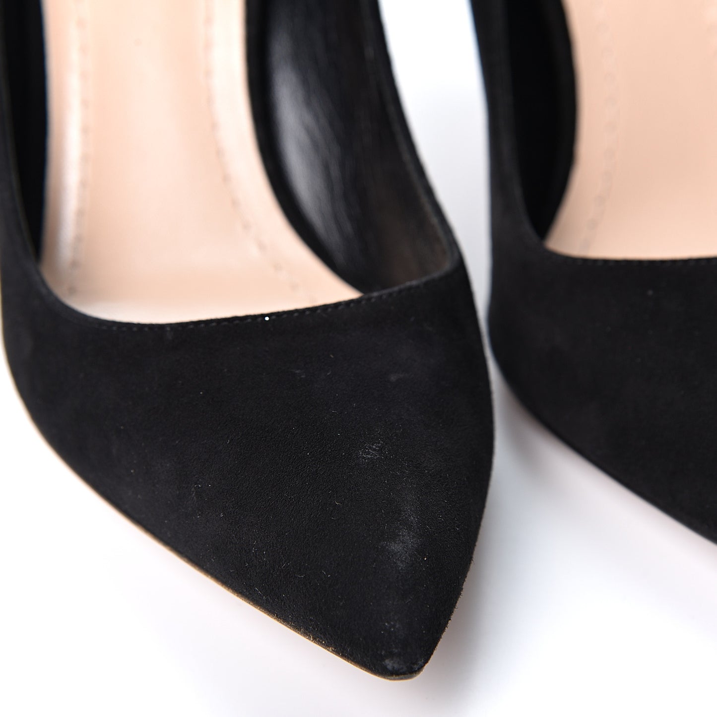 Suede Pumps 35.5 Black