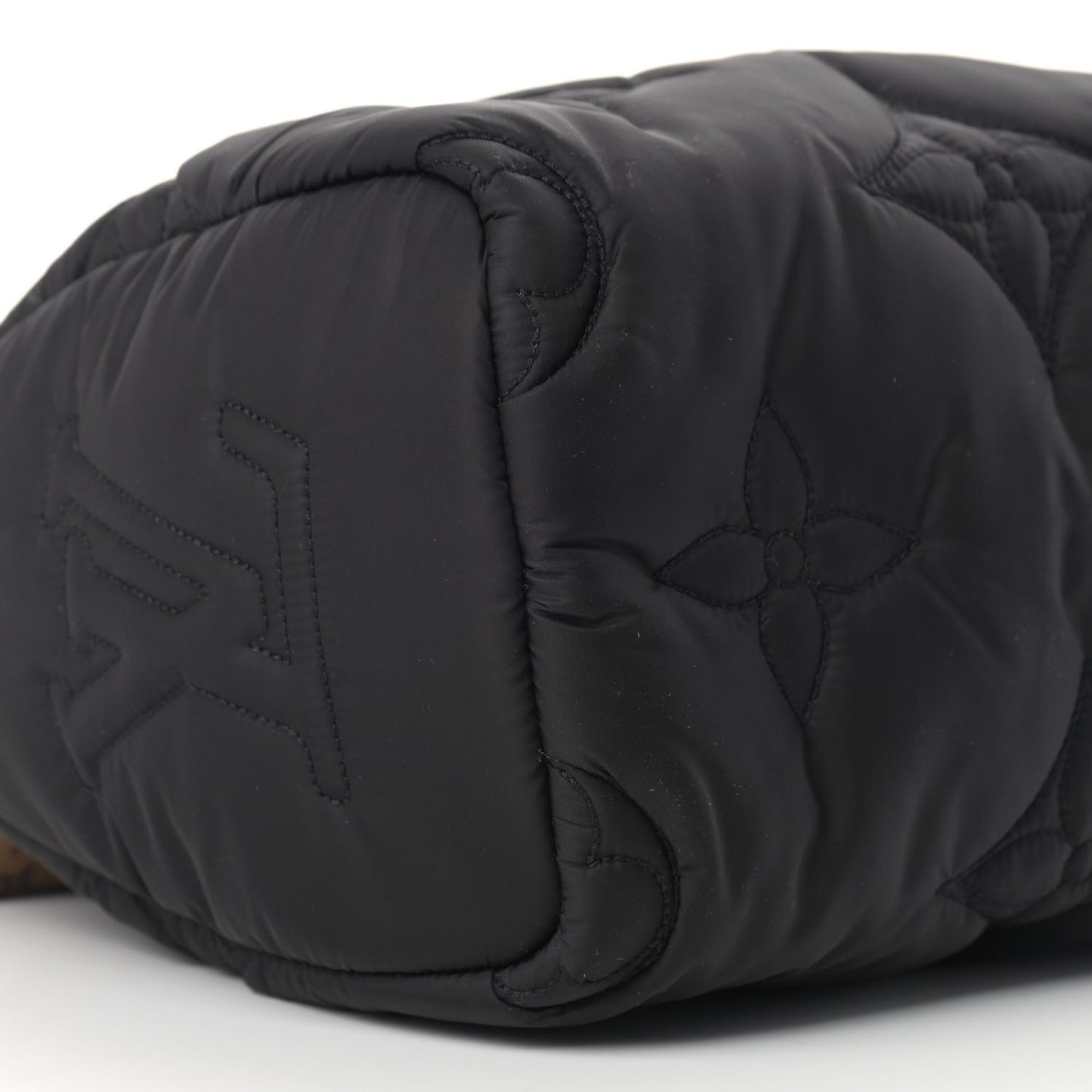 Econyl Mini Monogram Pillow Speedy Bandouliere 25 Black