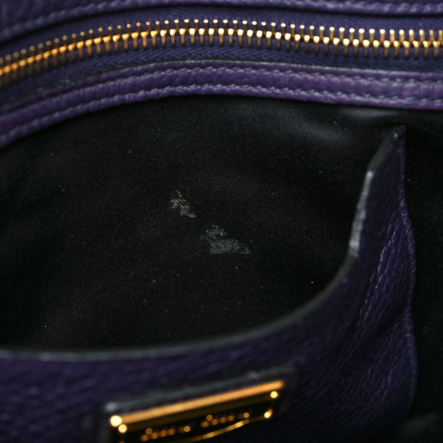 Miu Miu Vitello Daino Tote Uva 12 of 16