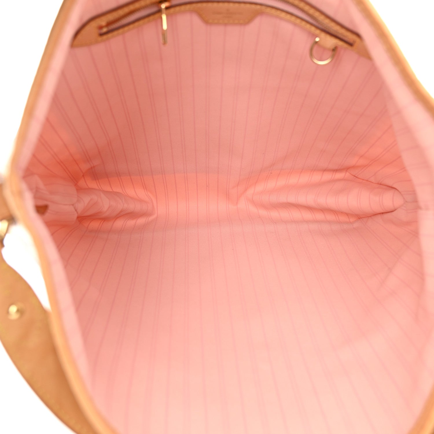 Louis Vuitton Damier Azur Delightful MM Rose Ballerine 5 of 12