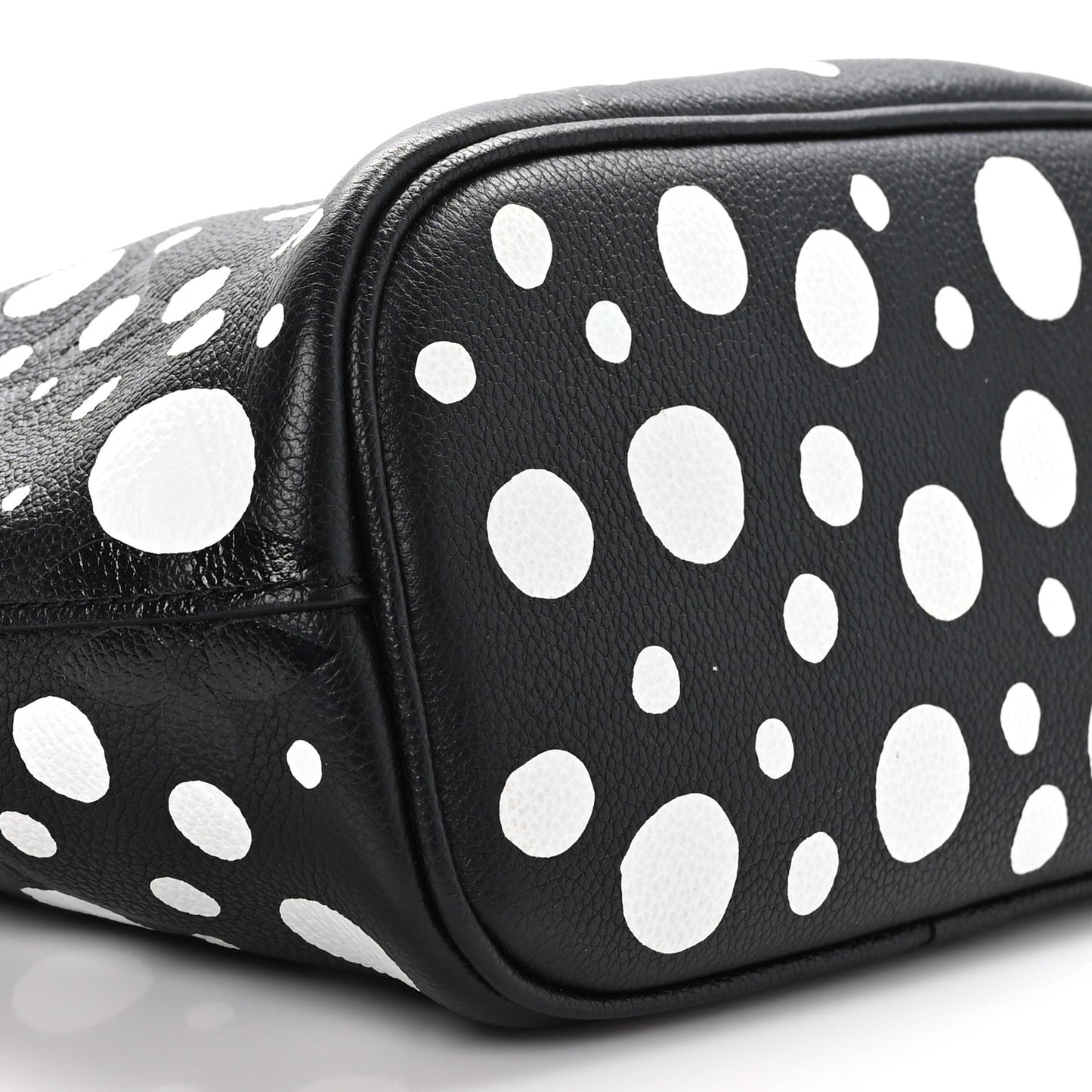 LOUIS VUITTON LV X YK Empreinte Marshmallow Hobo PM Black White