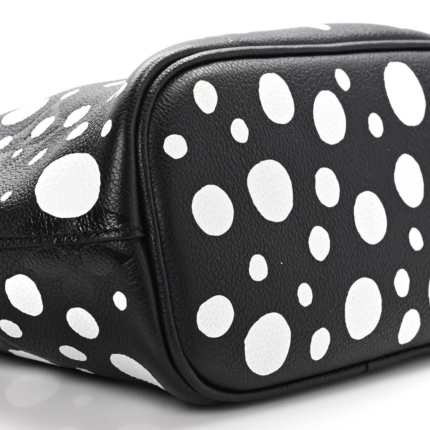 Louis Vuitton LOUIS VUITTON LV X YK Empreinte Marshmallow Hobo PM Black White 8 of 9